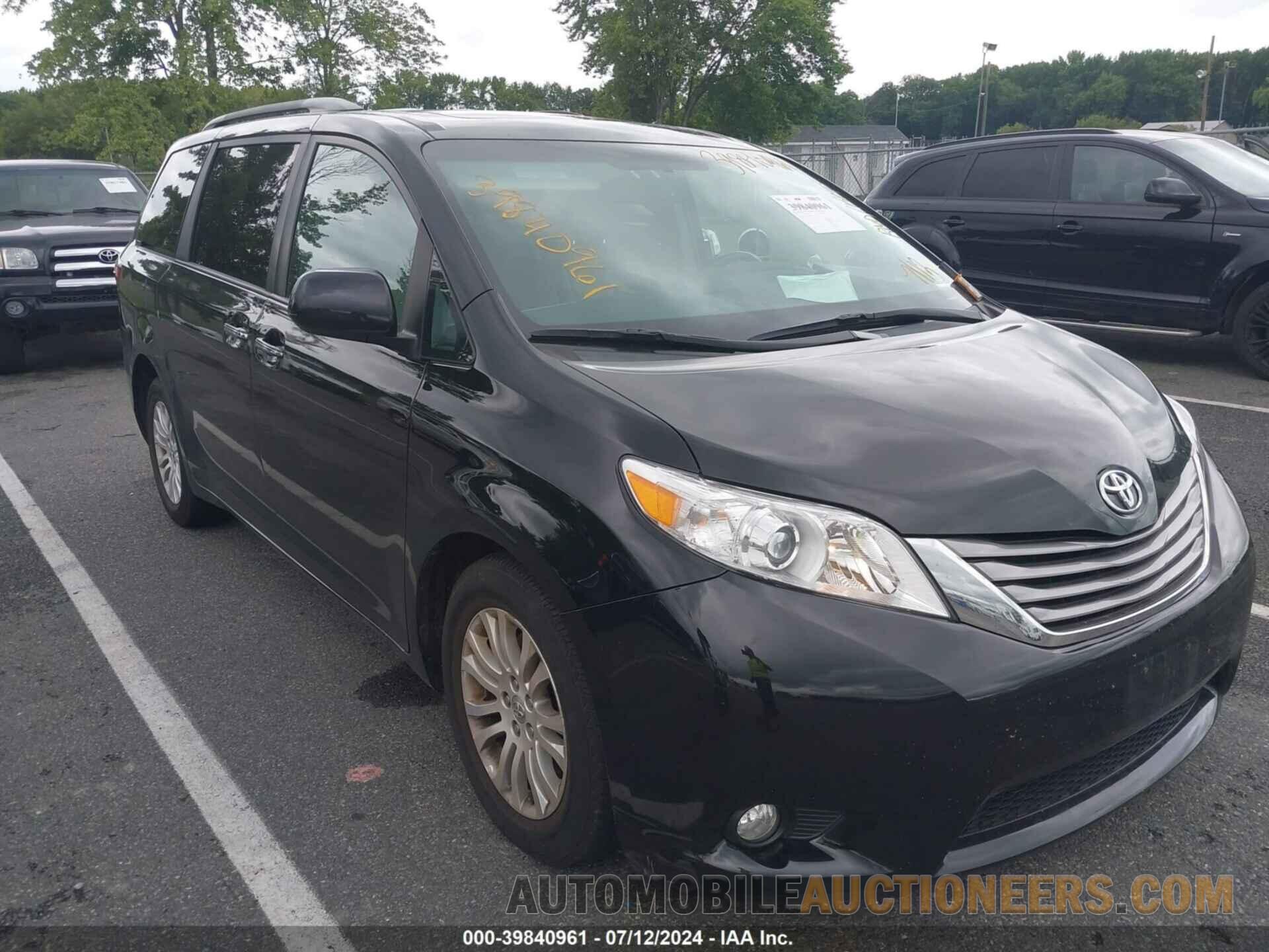 5TDYK3DC8GS696472 TOYOTA SIENNA 2016