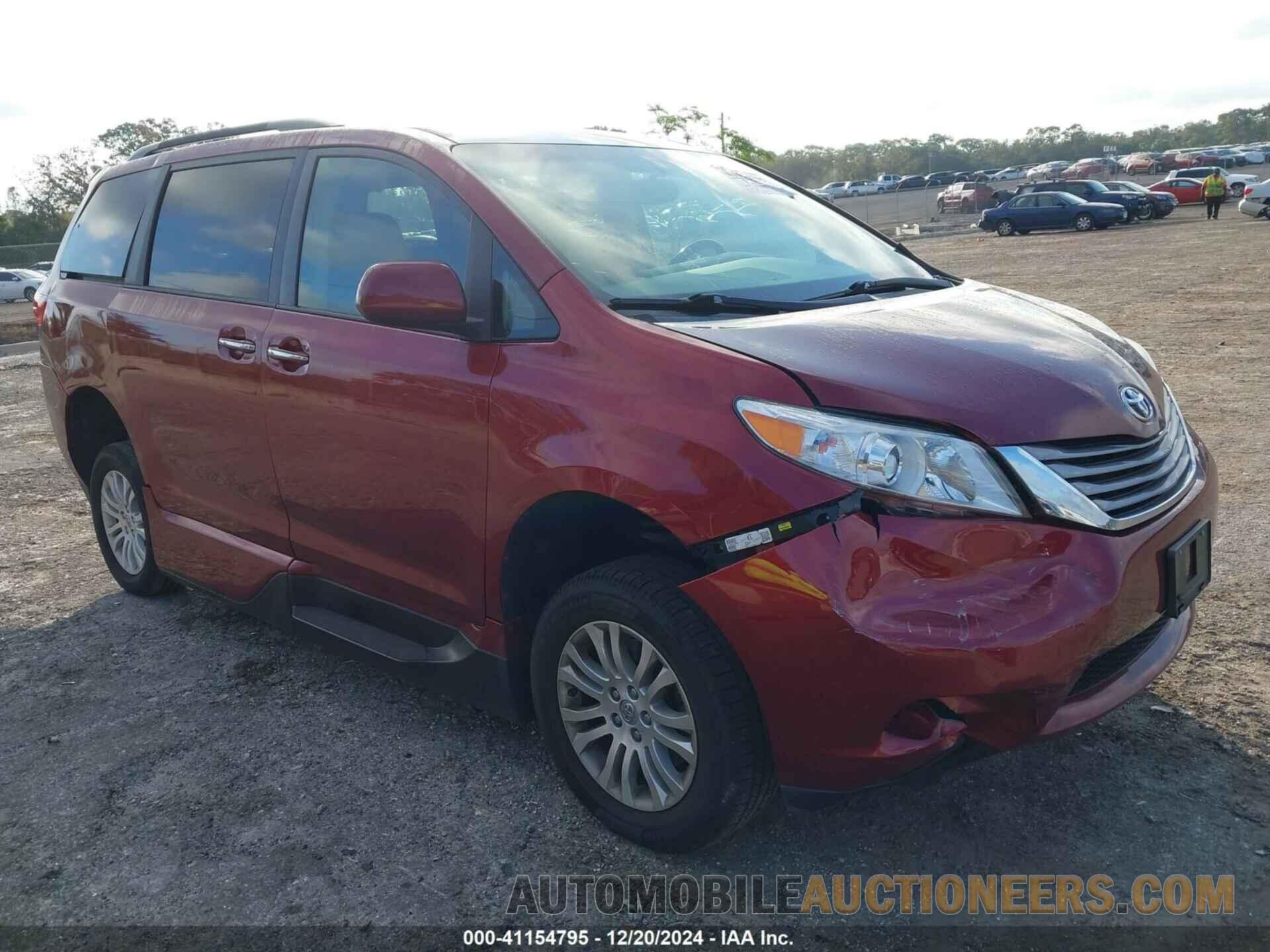 5TDYK3DC8GS701072 TOYOTA SIENNA 2016