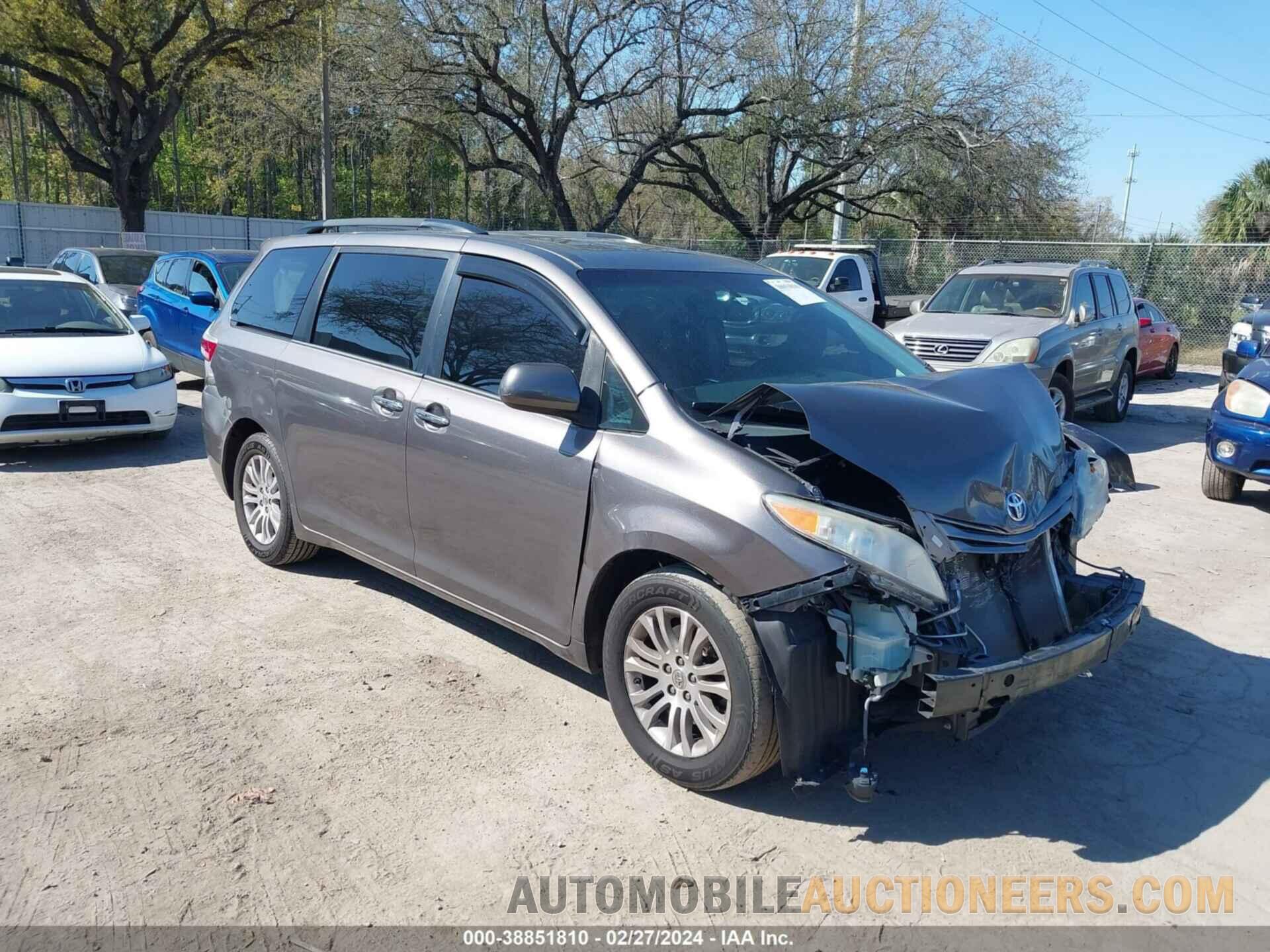 5TDYK3DC8GS704957 TOYOTA SIENNA 2016