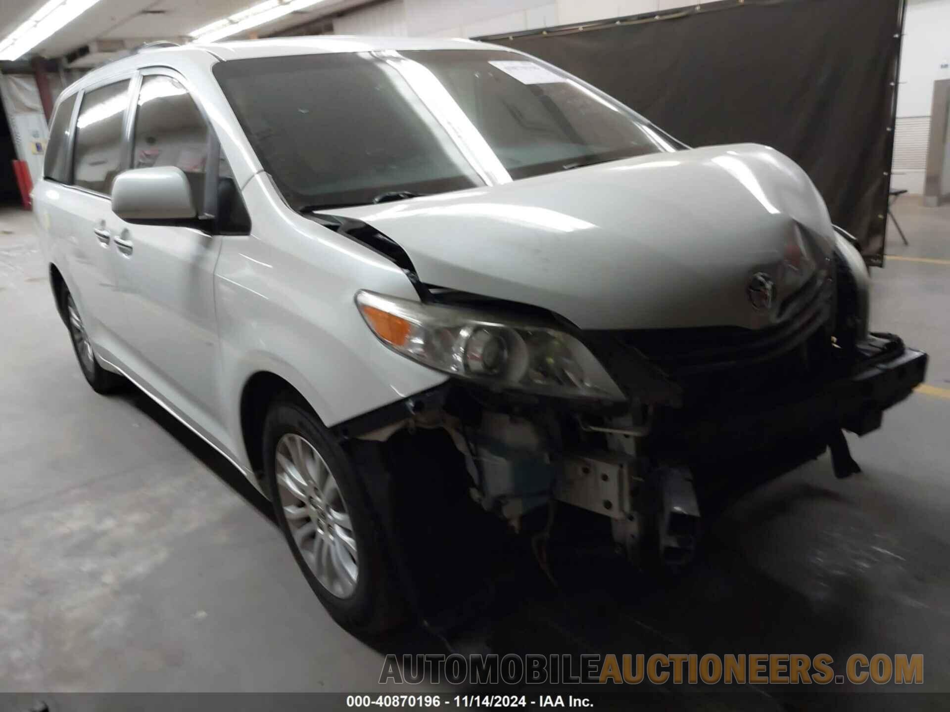 5TDYK3DC8GS705252 TOYOTA SIENNA 2016