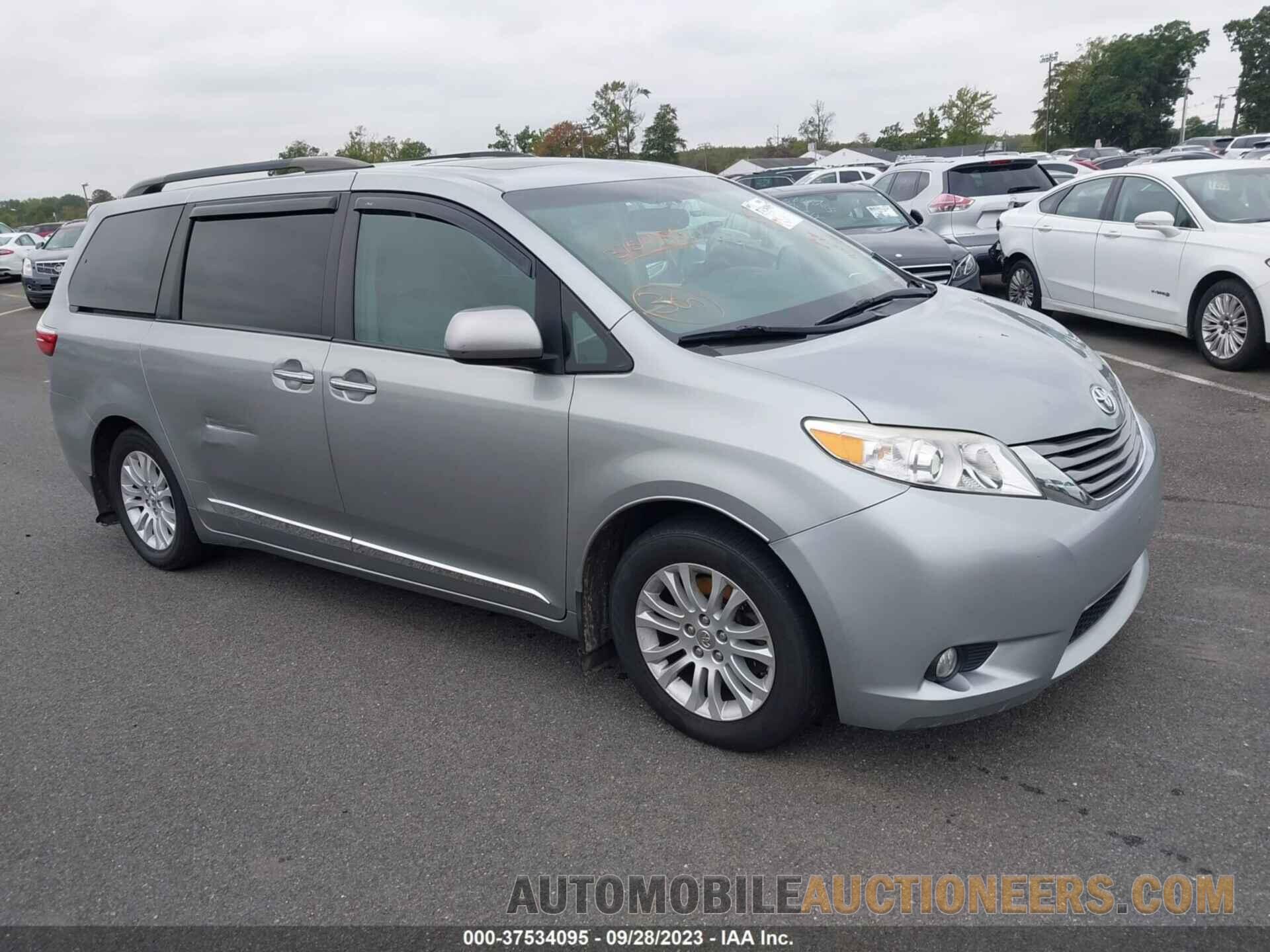 5TDYK3DC8GS738512 TOYOTA SIENNA 2016