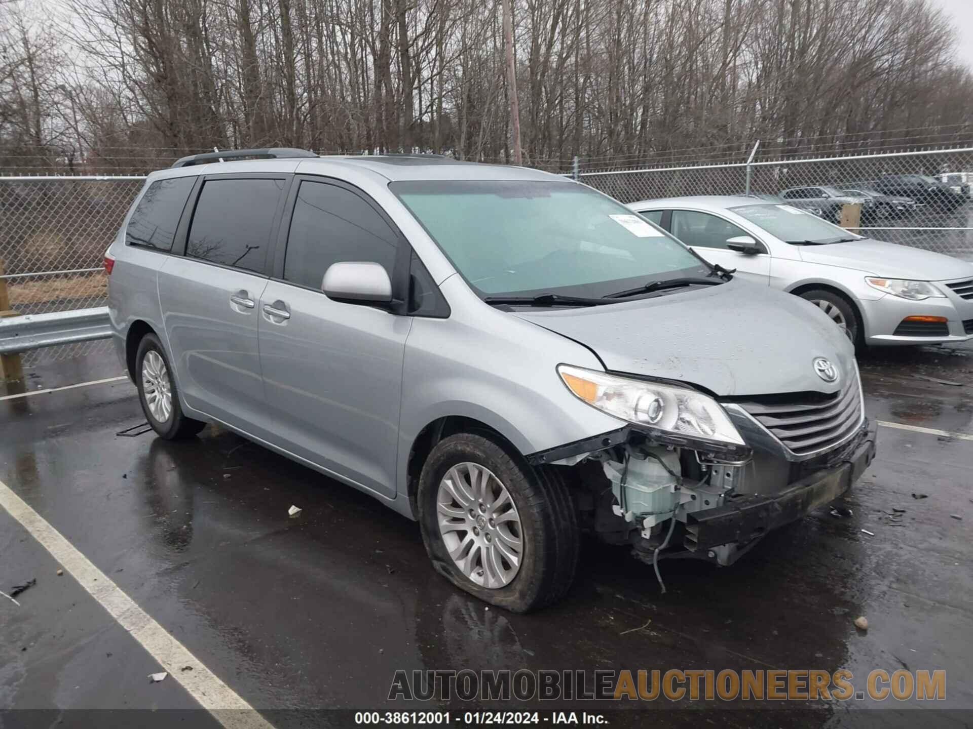 5TDYK3DC8GS746836 TOYOTA SIENNA 2016