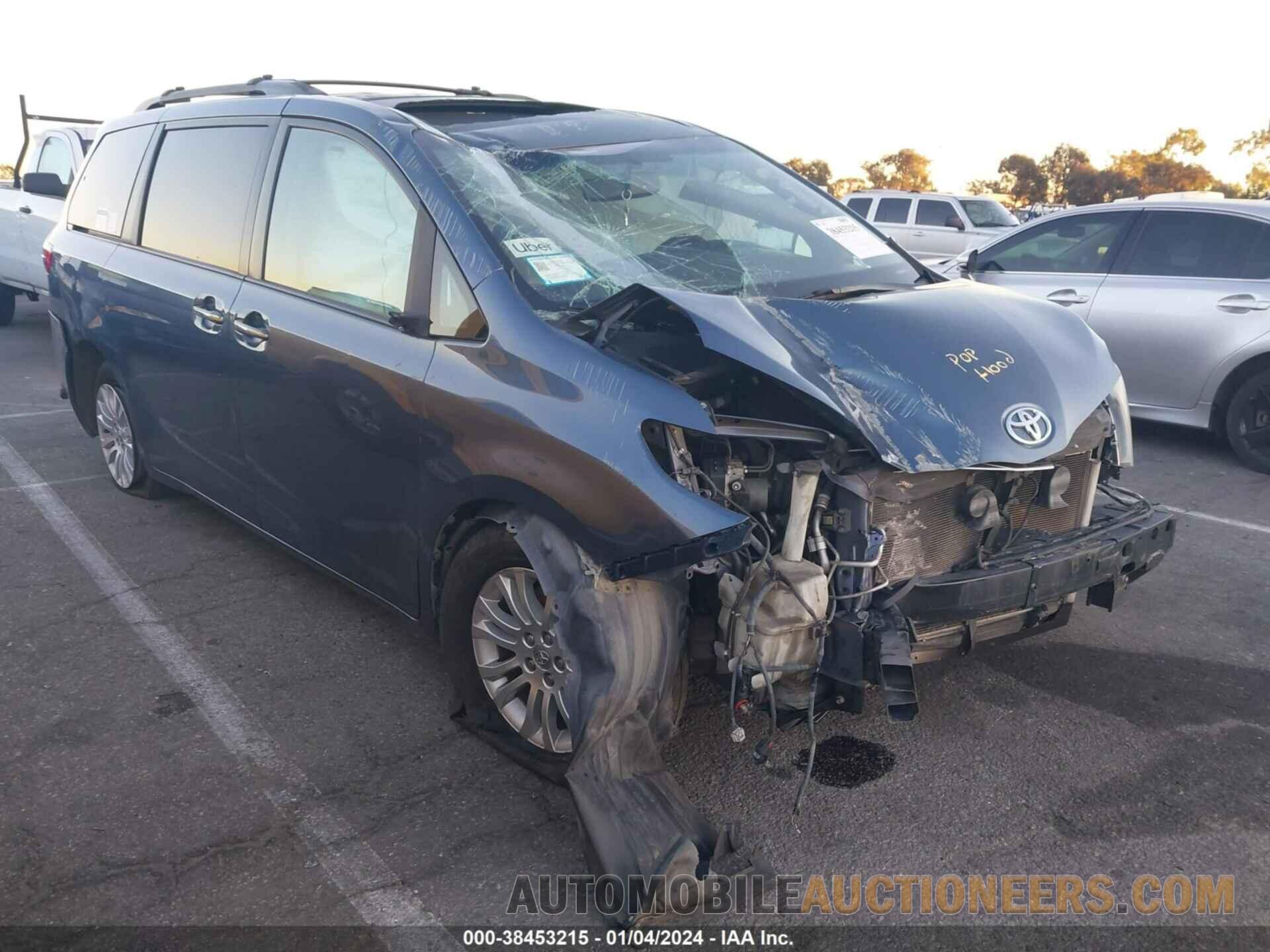 5TDYK3DC8GS753723 TOYOTA SIENNA 2016