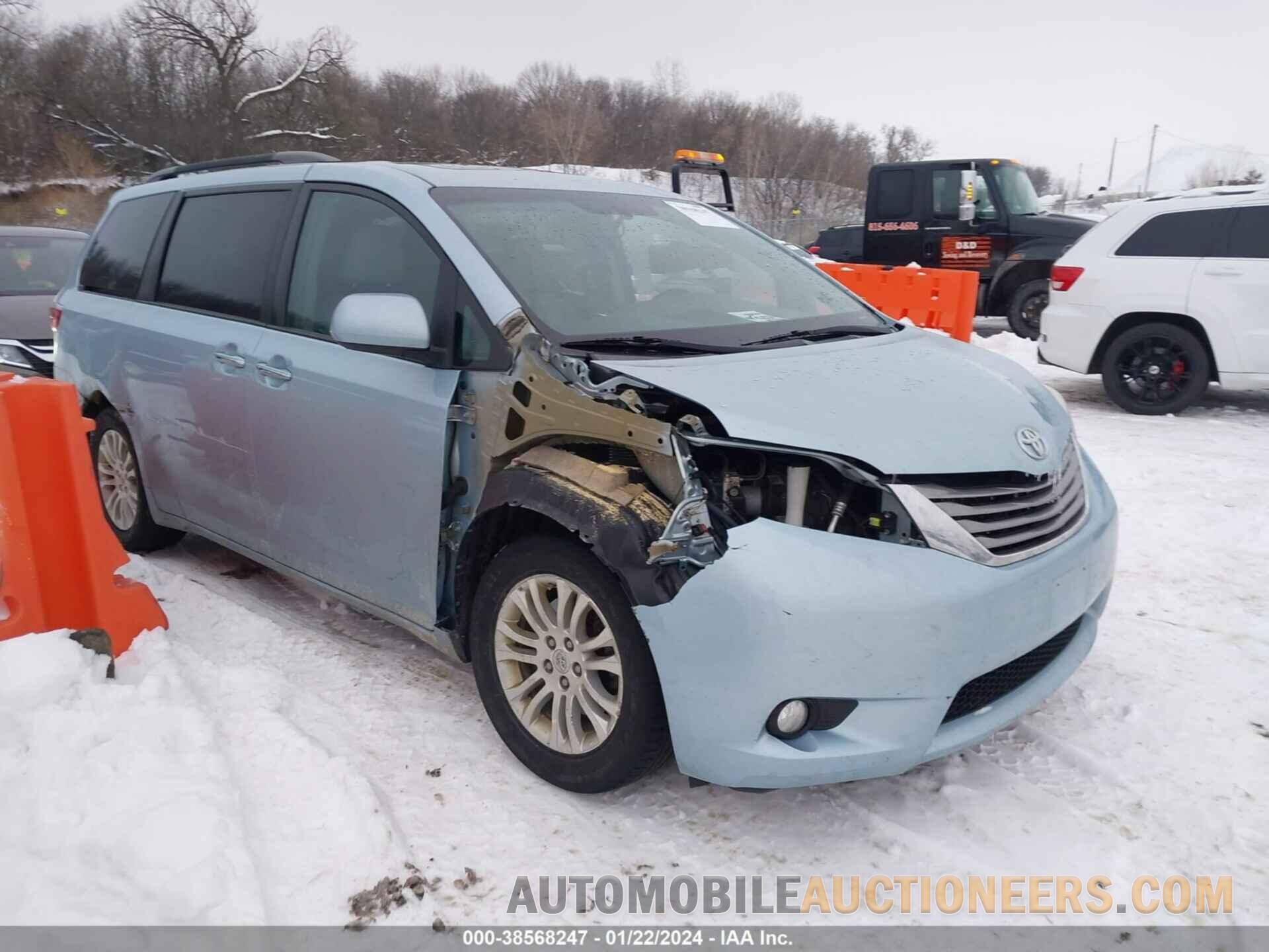 5TDYK3DC8GS754810 TOYOTA SIENNA 2016