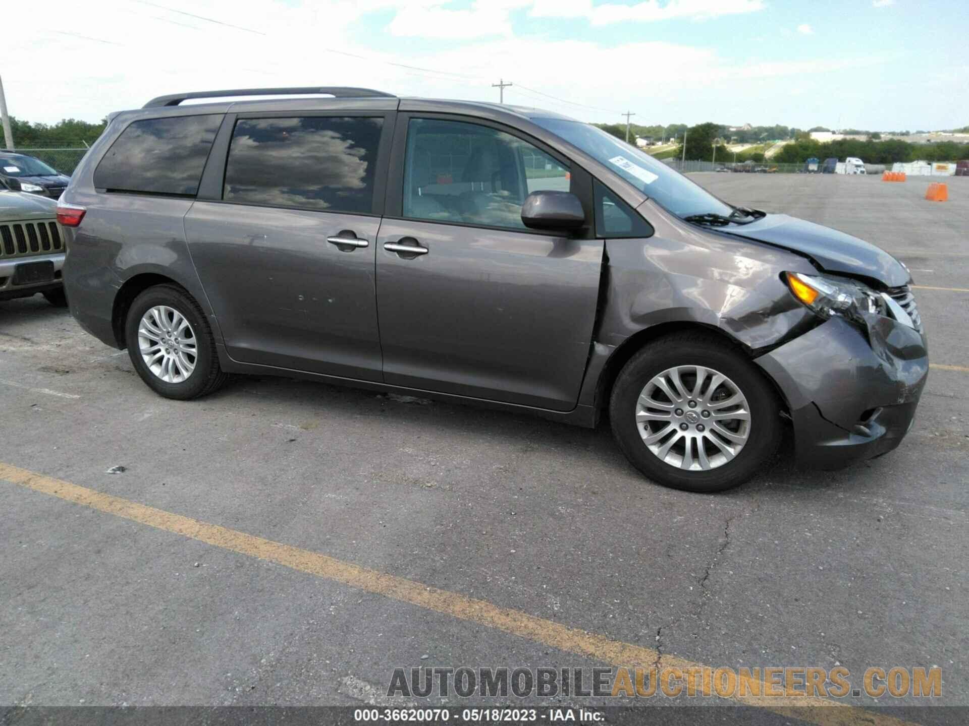 5TDYK3DC8GS763698 TOYOTA SIENNA 2016