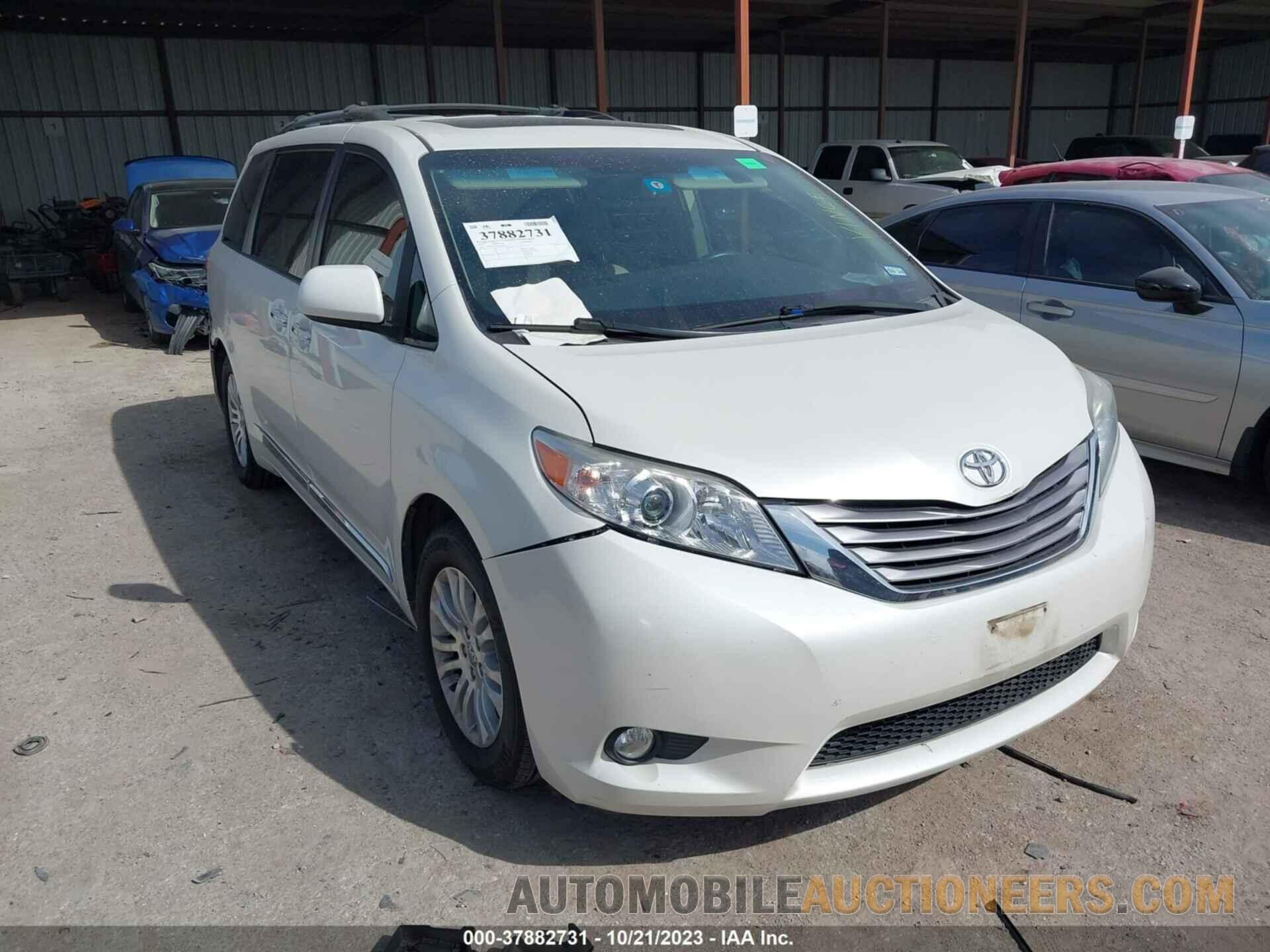 5TDYK3DC8GS764334 TOYOTA SIENNA 2016