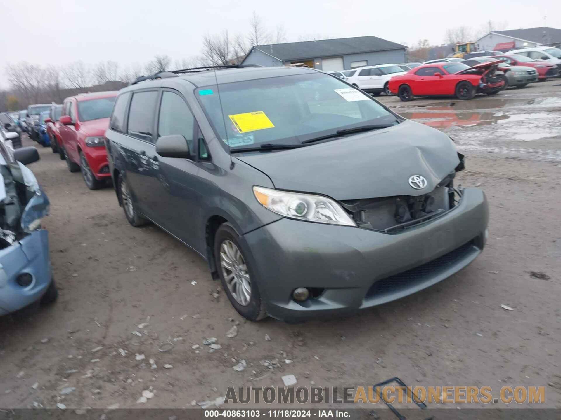 5TDYK3DC9CS271921 TOYOTA SIENNA 2012