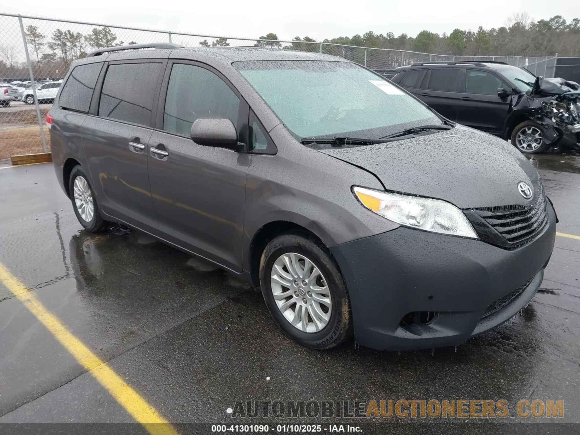 5TDYK3DC9CS278156 TOYOTA SIENNA 2012