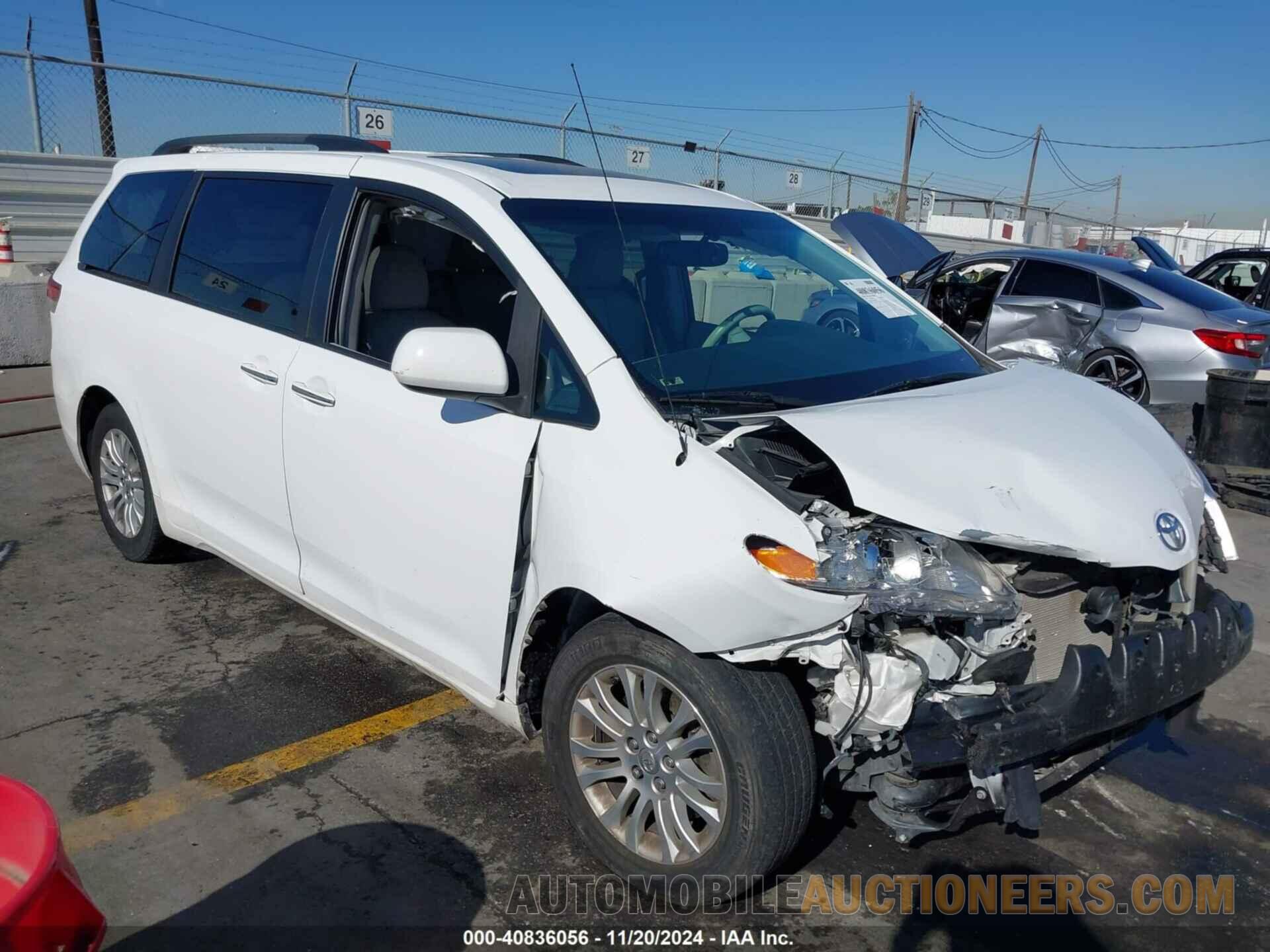 5TDYK3DC9ES458868 TOYOTA SIENNA 2014