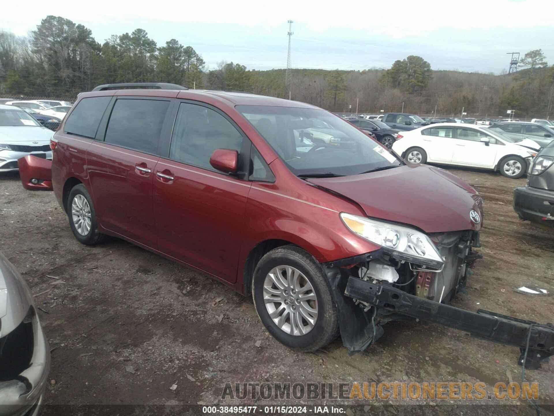 5TDYK3DC9FS530055 TOYOTA SIENNA 2015