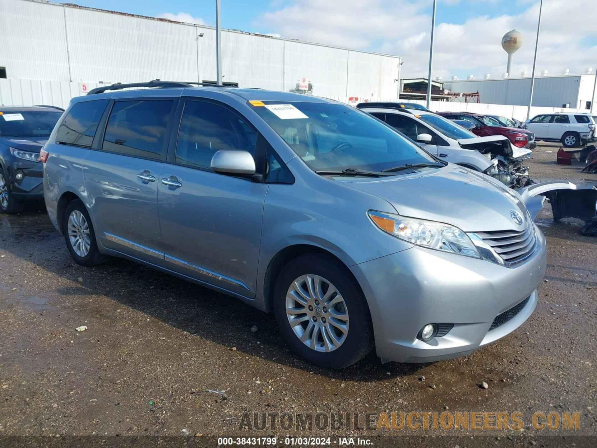 5TDYK3DC9FS538141 TOYOTA SIENNA 2015