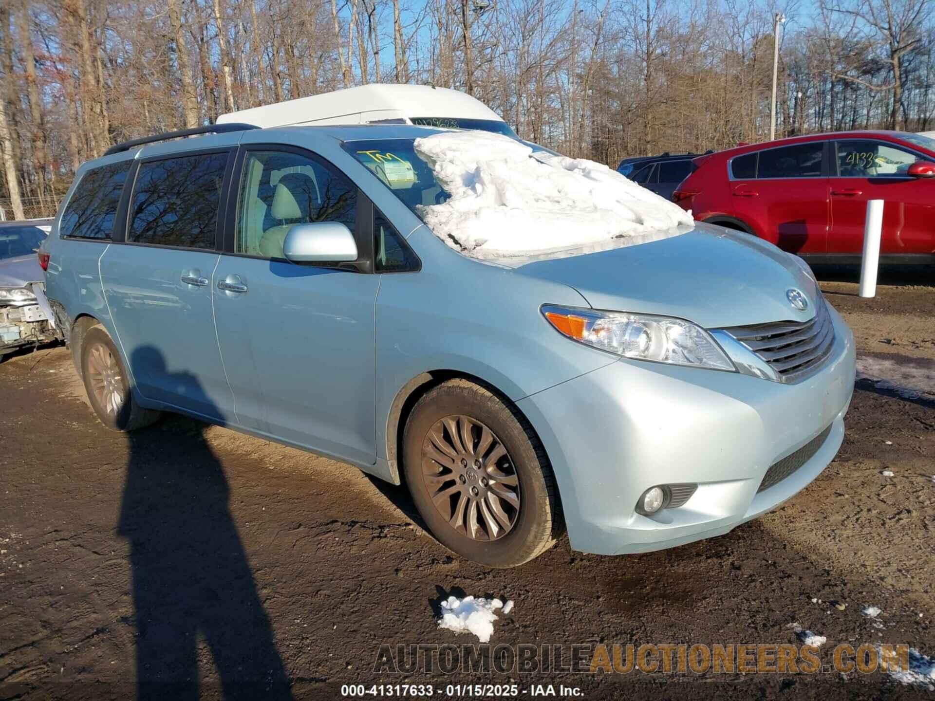 5TDYK3DC9FS551312 TOYOTA SIENNA 2015