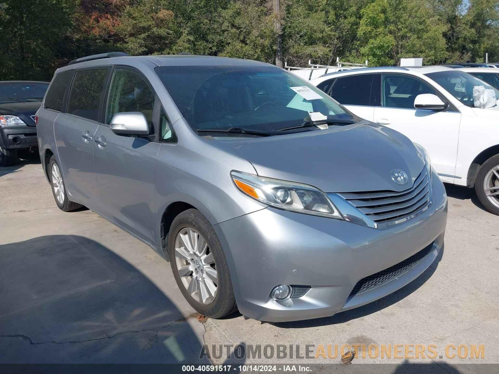 5TDYK3DC9FS569843 TOYOTA SIENNA 2015