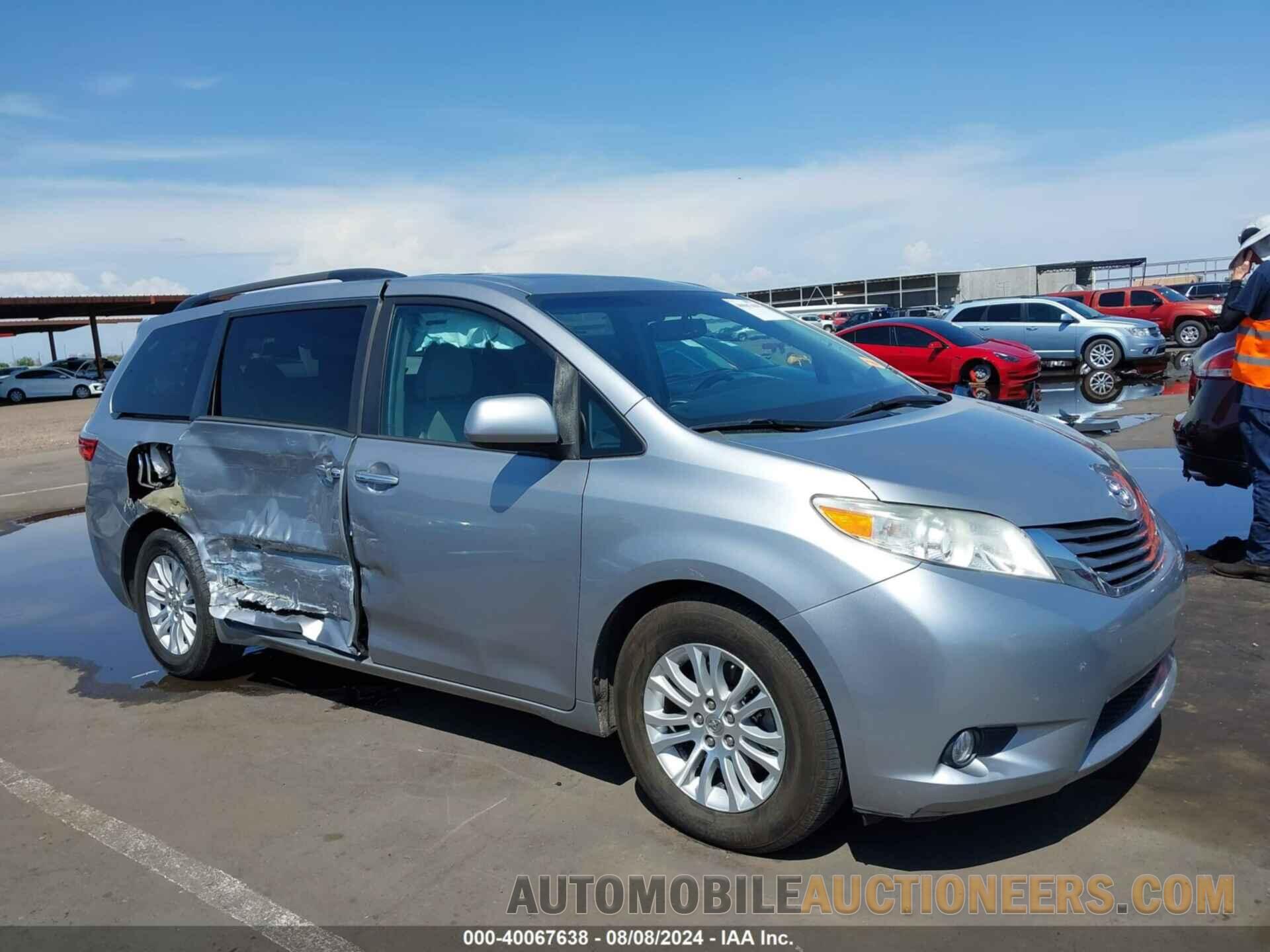 5TDYK3DC9FS595083 TOYOTA SIENNA 2015