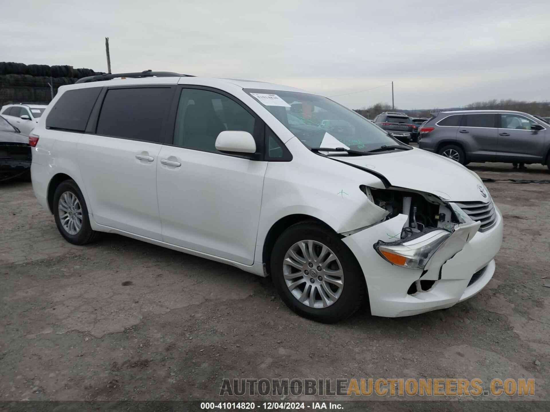 5TDYK3DC9FS595827 TOYOTA SIENNA 2015