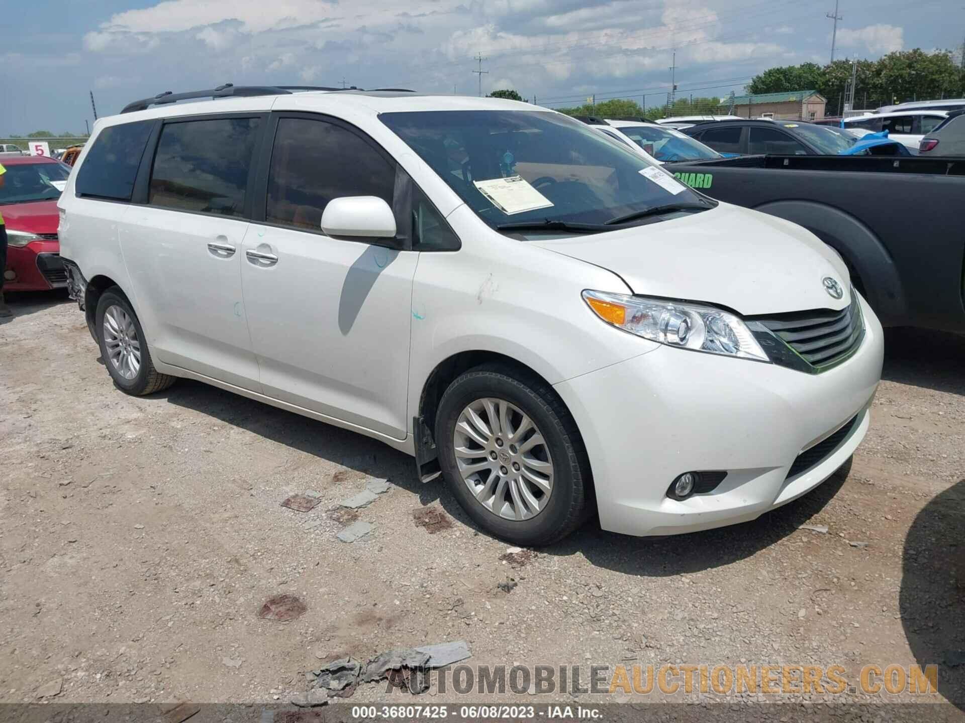 5TDYK3DC9FS597674 TOYOTA SIENNA 2015