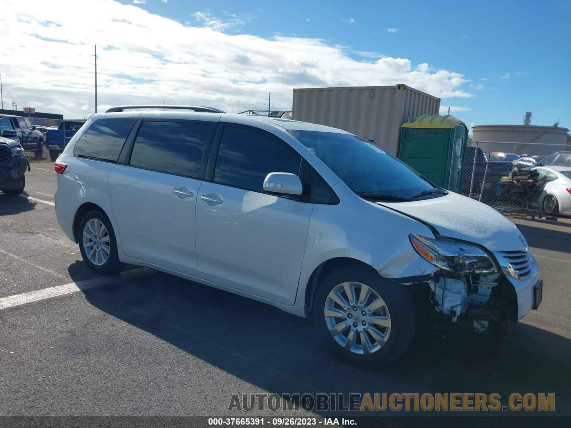 5TDYK3DC9FS602873 TOYOTA SIENNA 2015