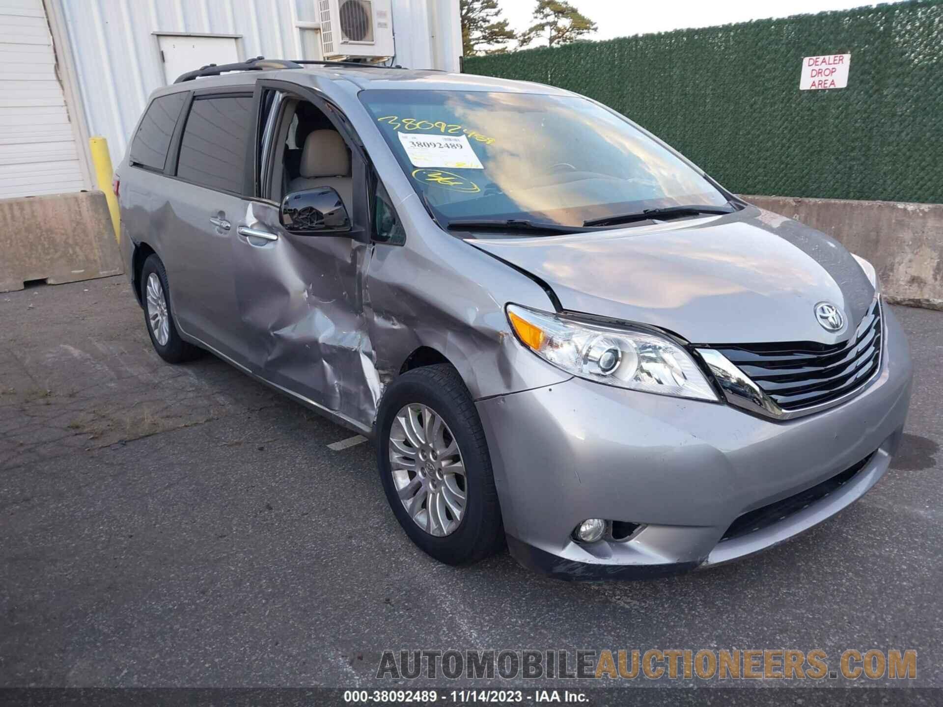 5TDYK3DC9FS617096 TOYOTA SIENNA 2015