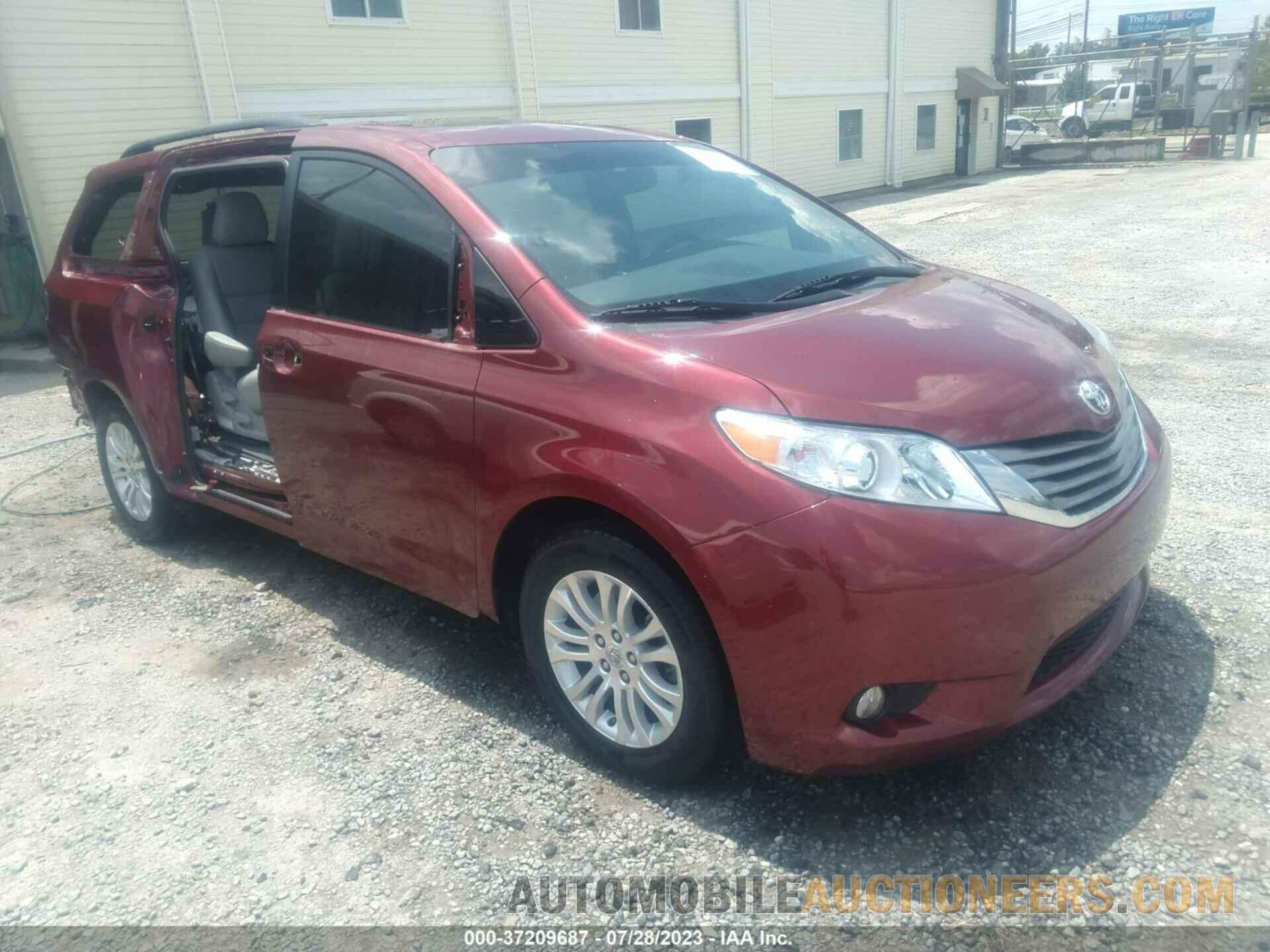 5TDYK3DC9FS627918 TOYOTA SIENNA 2015