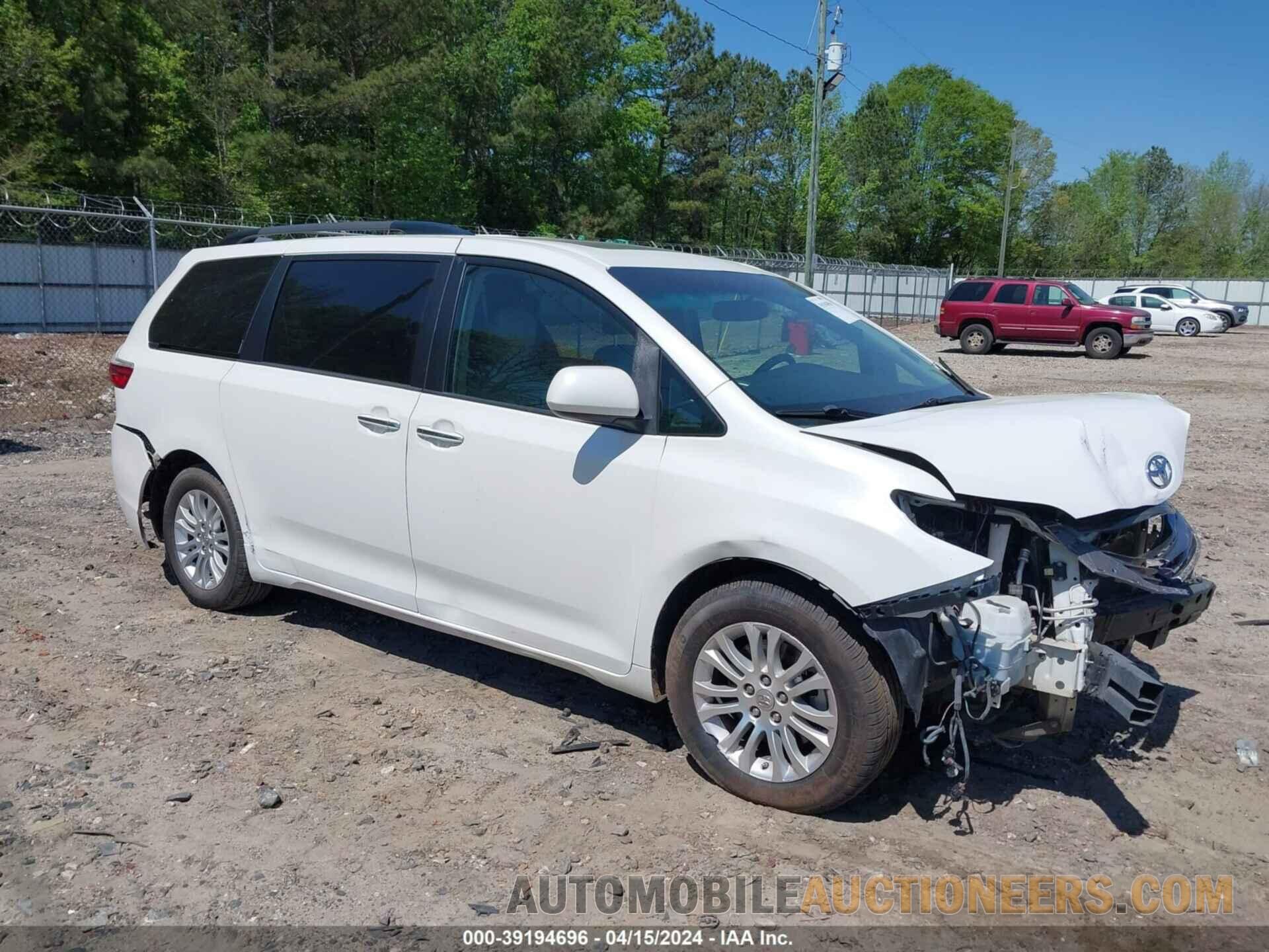 5TDYK3DC9FS646937 TOYOTA SIENNA 2015