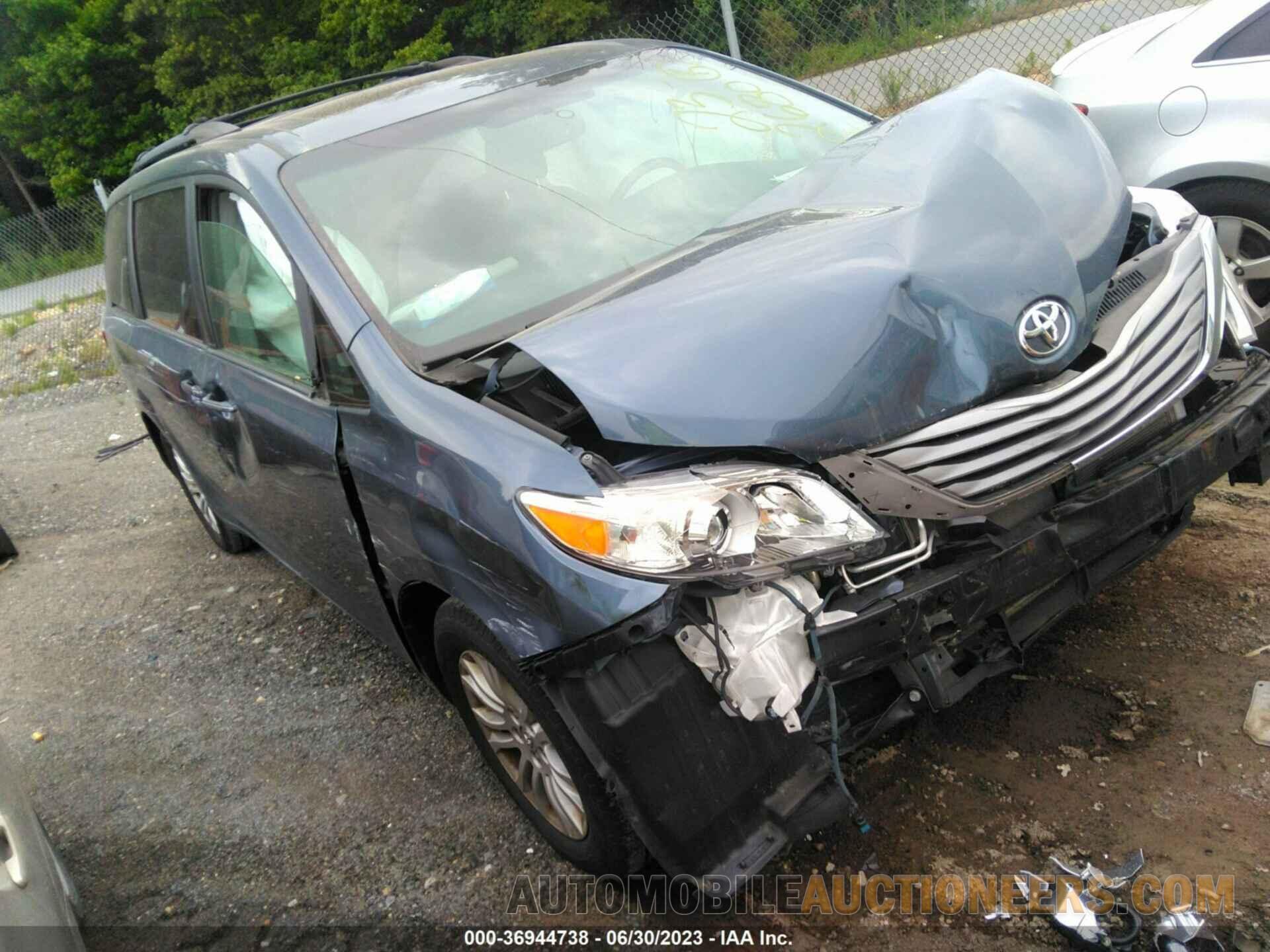 5TDYK3DC9FS657811 TOYOTA SIENNA 2015