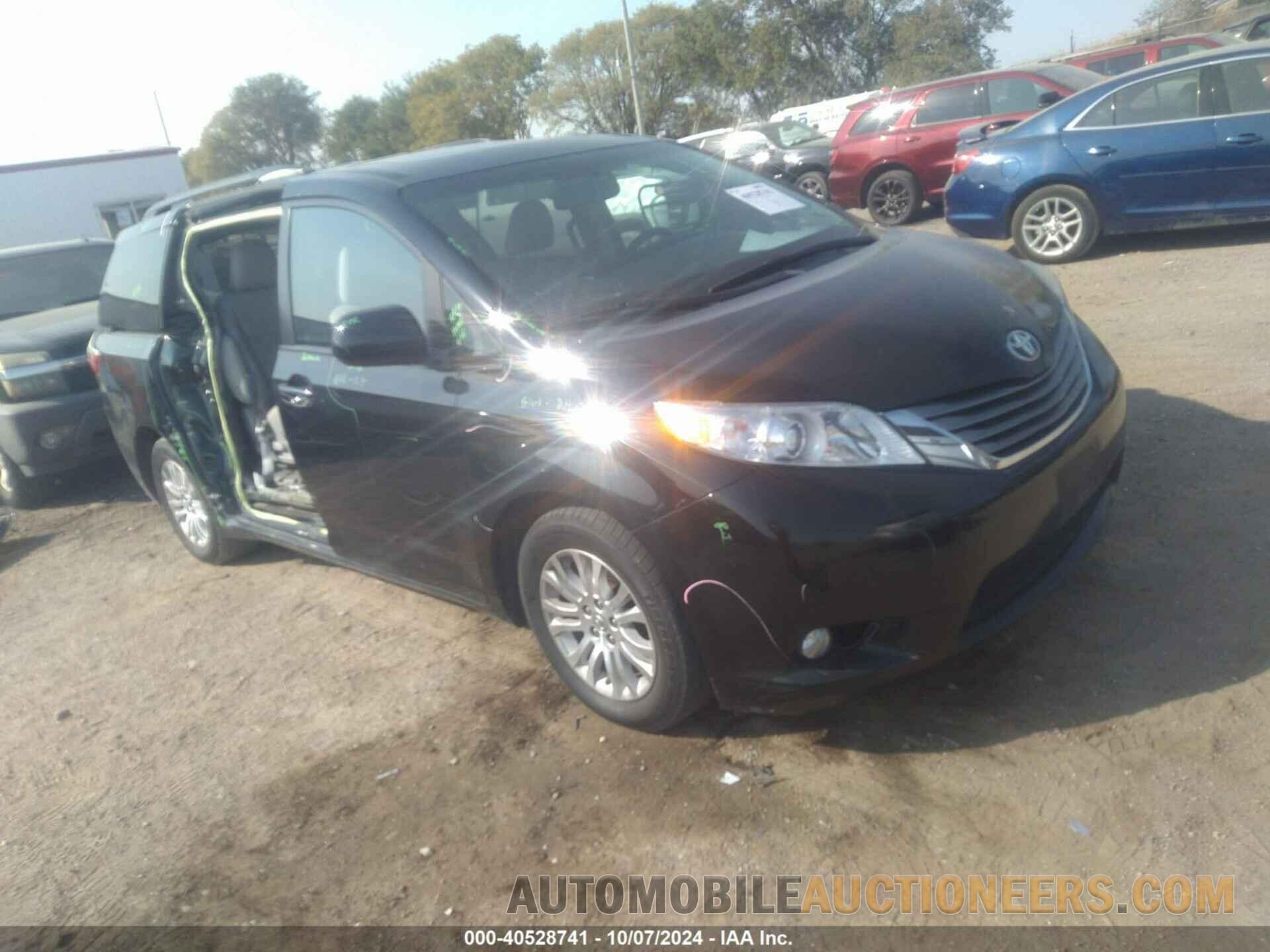 5TDYK3DC9FS665259 TOYOTA SIENNA 2015