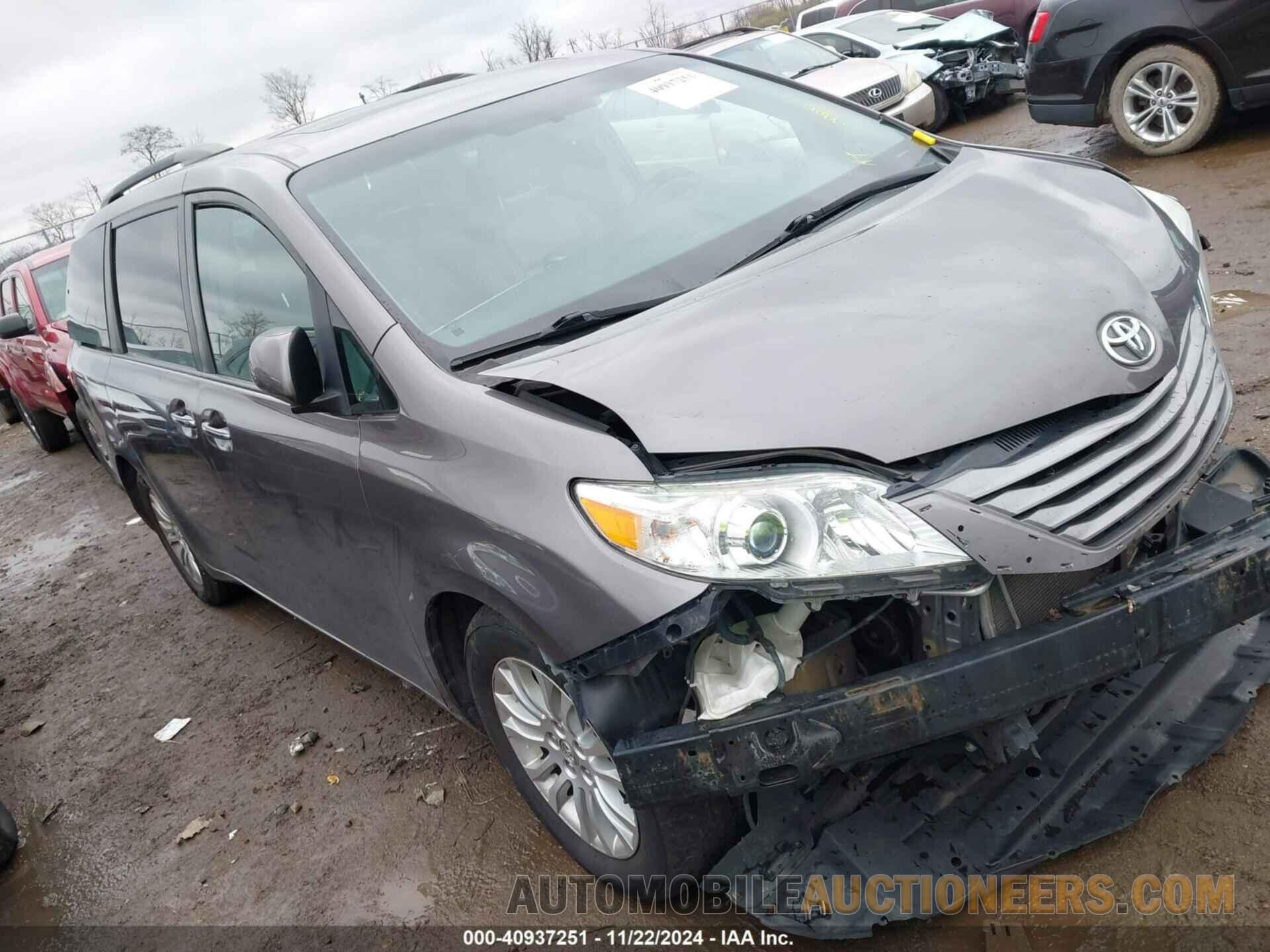 5TDYK3DC9FS667013 TOYOTA SIENNA 2015