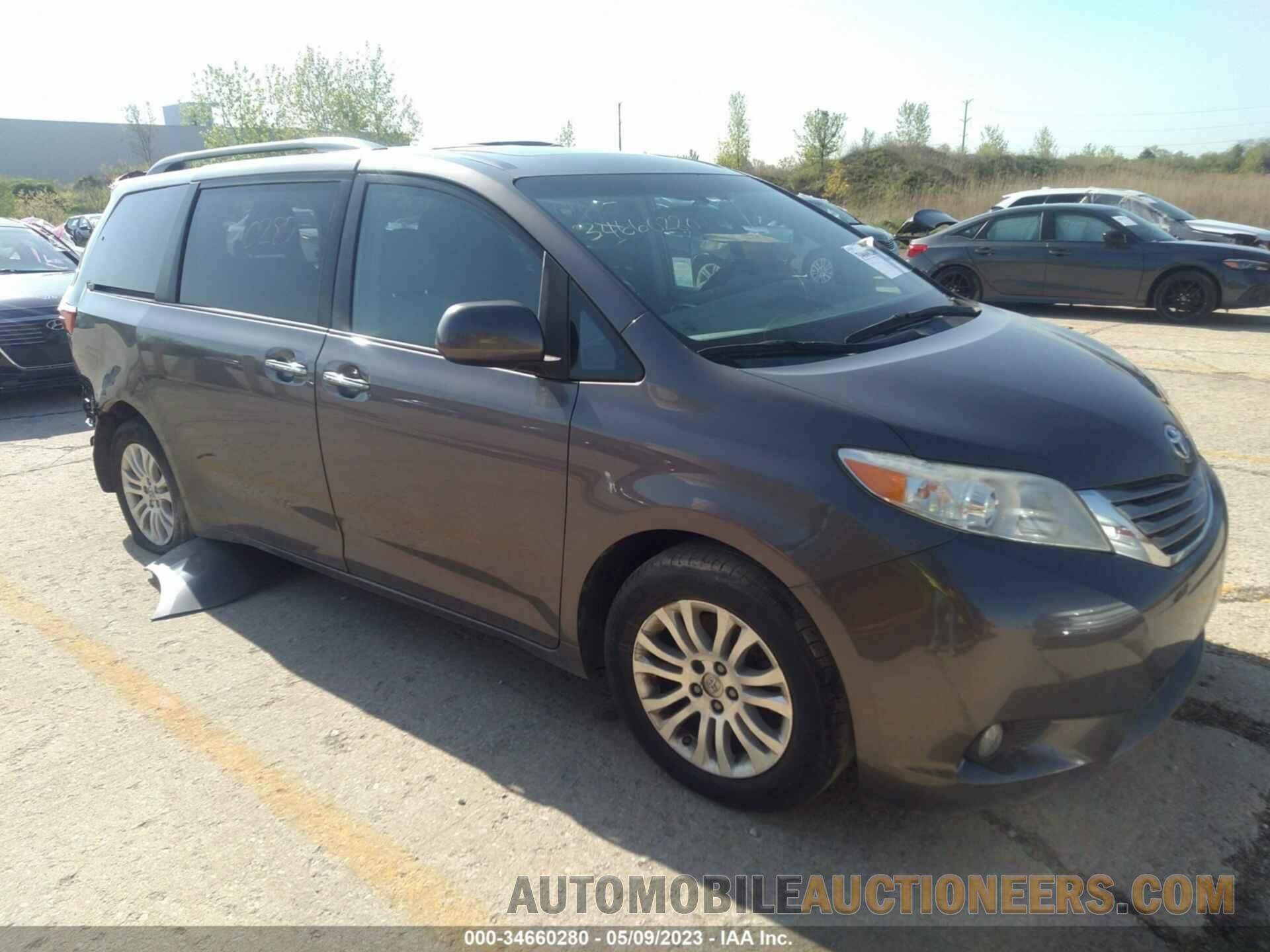 5TDYK3DC9FS674737 TOYOTA SIENNA 2015