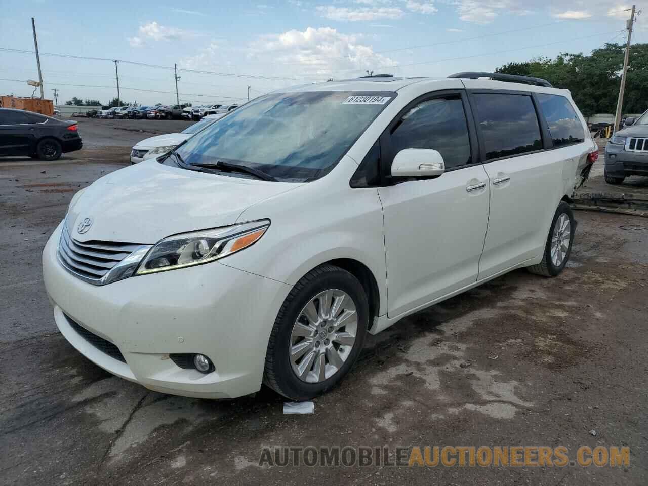 5TDYK3DC9GS695489 TOYOTA All Models 2016