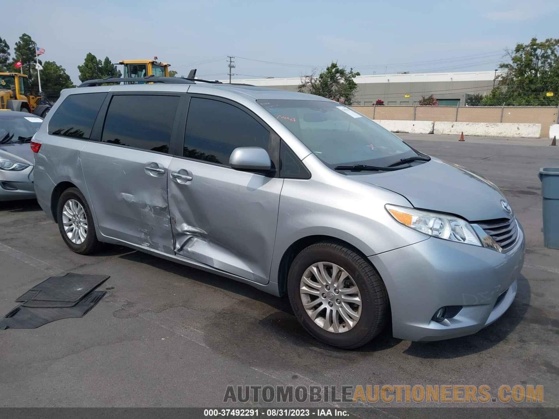 5TDYK3DC9GS710542 TOYOTA SIENNA 2016