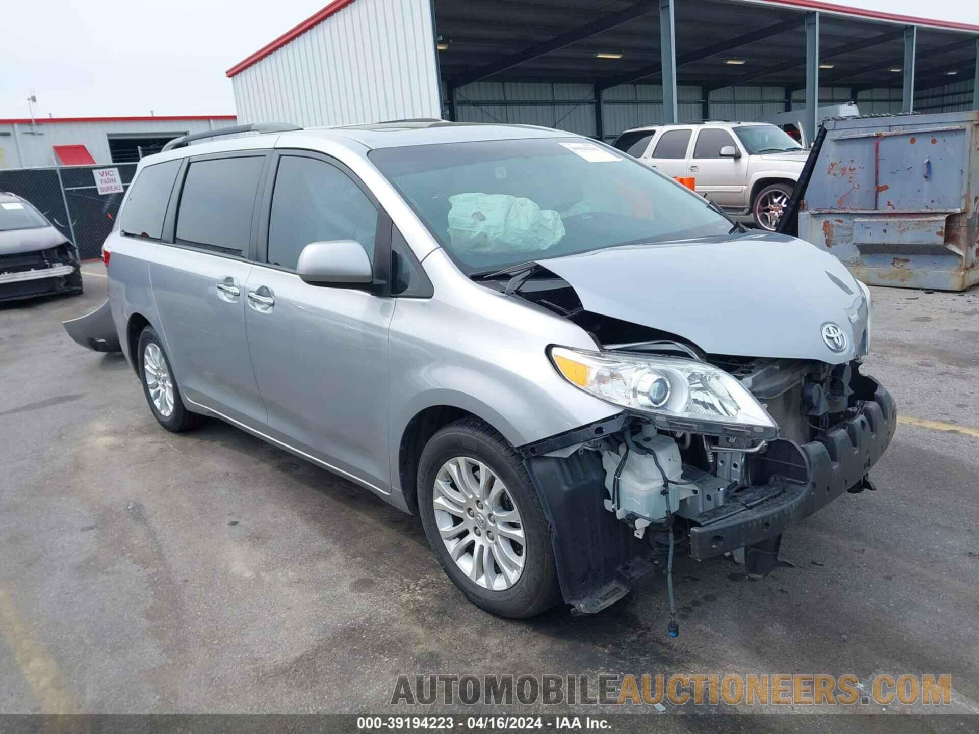 5TDYK3DC9GS726899 TOYOTA SIENNA 2016