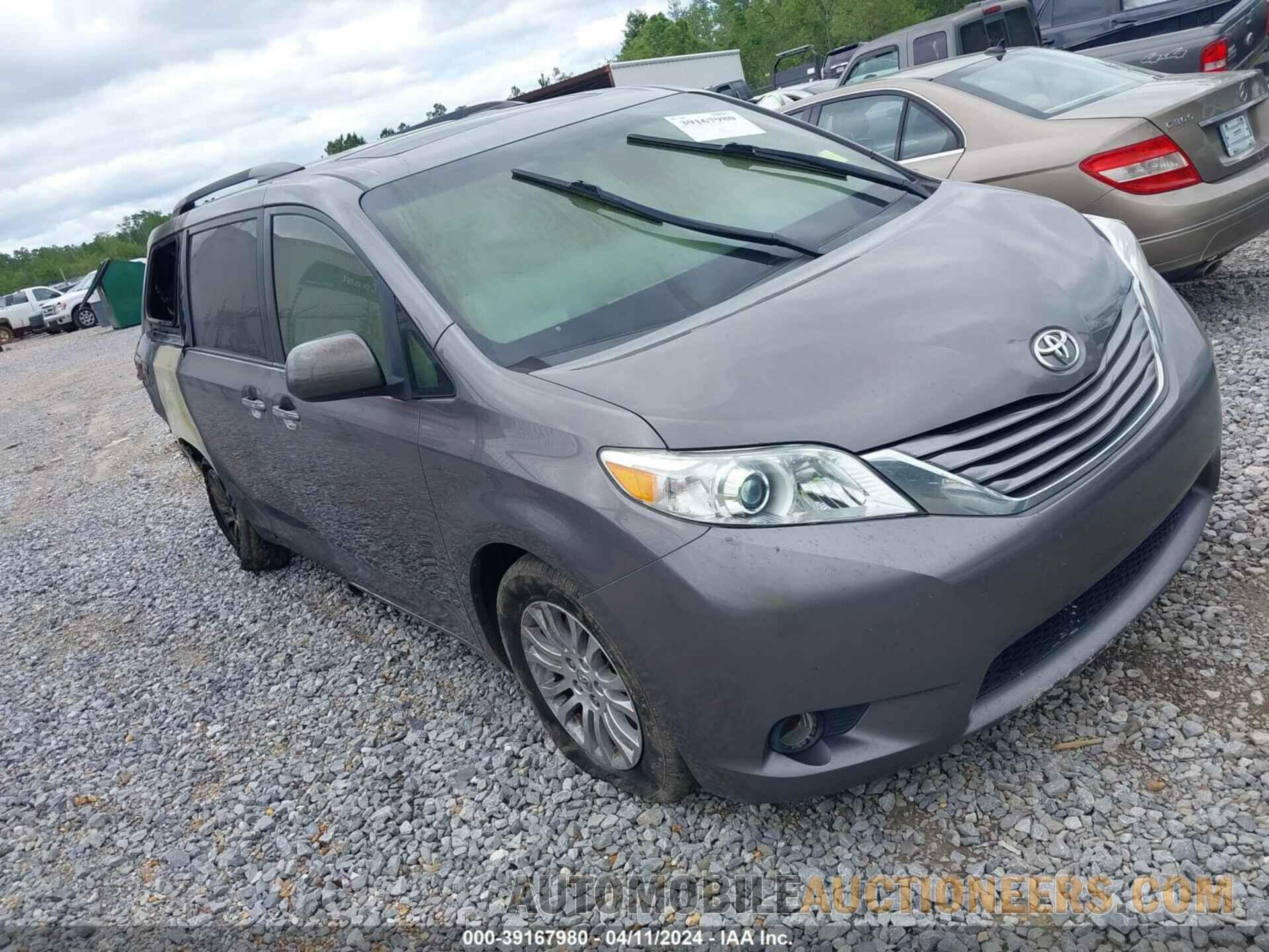 5TDYK3DC9GS740043 TOYOTA SIENNA 2016