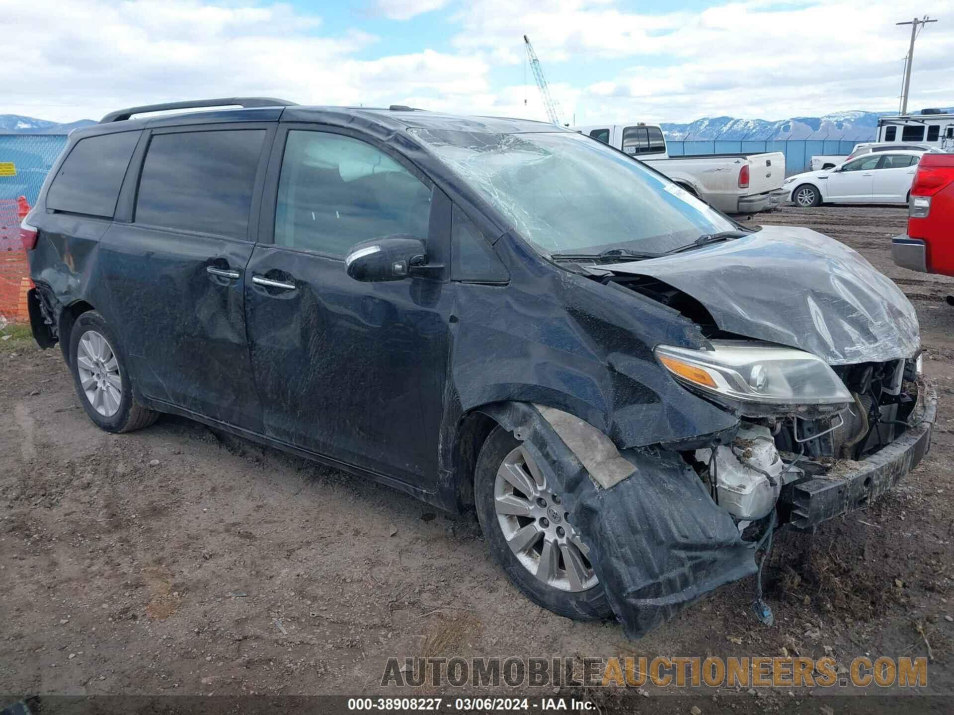 5TDYK3DC9GS743508 TOYOTA SIENNA 2016