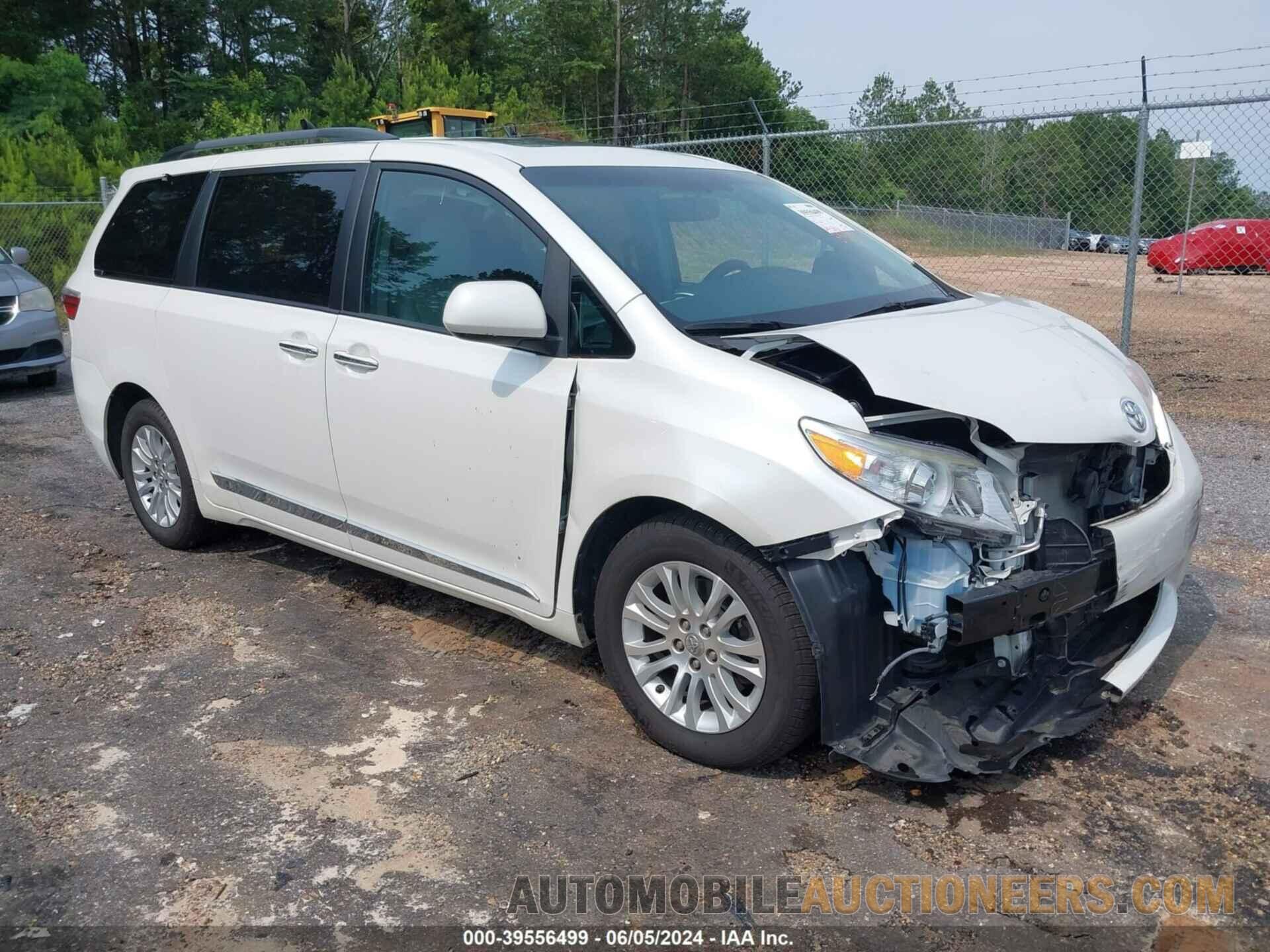 5TDYK3DC9GS752418 TOYOTA SIENNA 2016