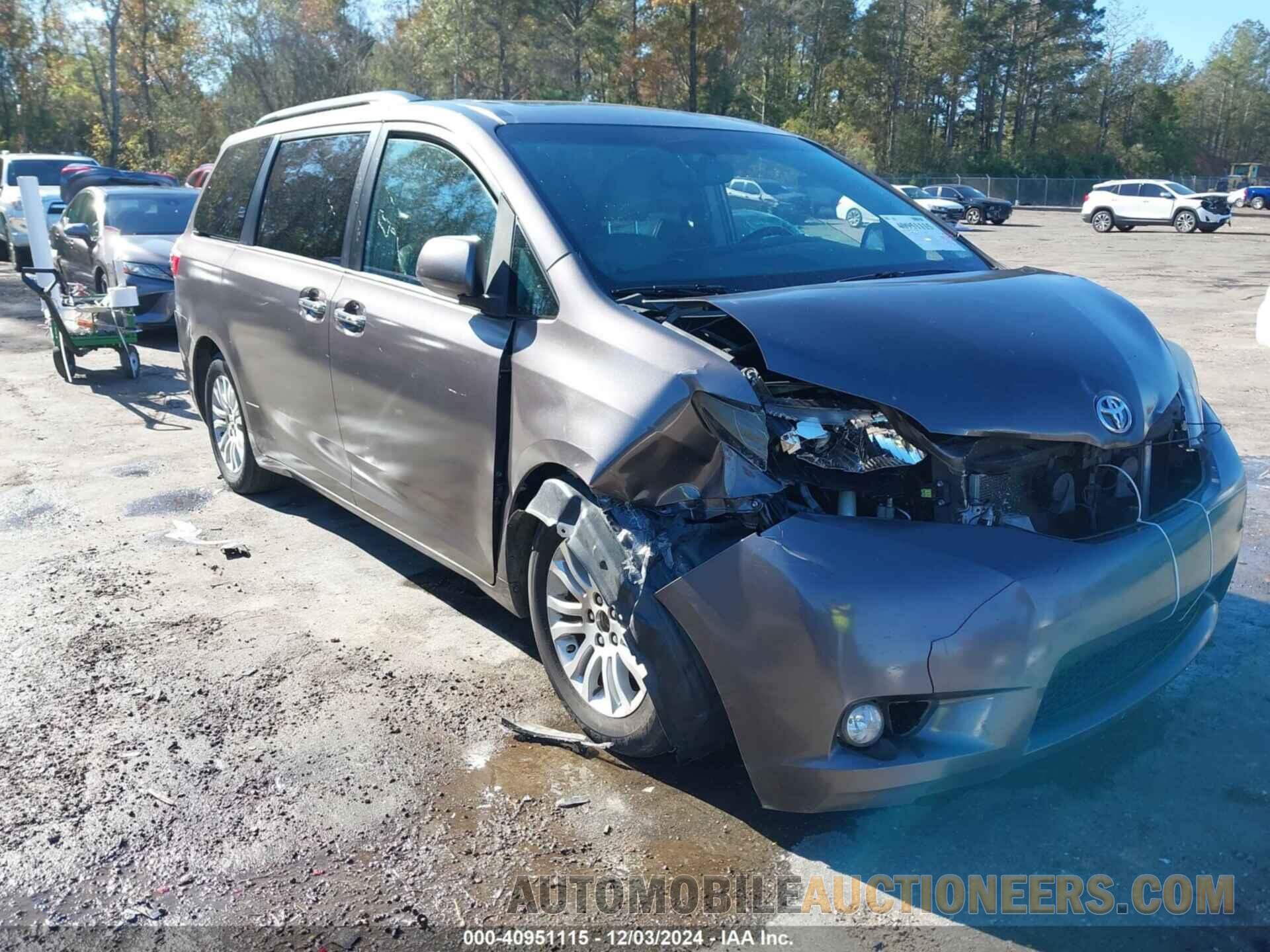 5TDYK3DC9GS762642 TOYOTA SIENNA 2016