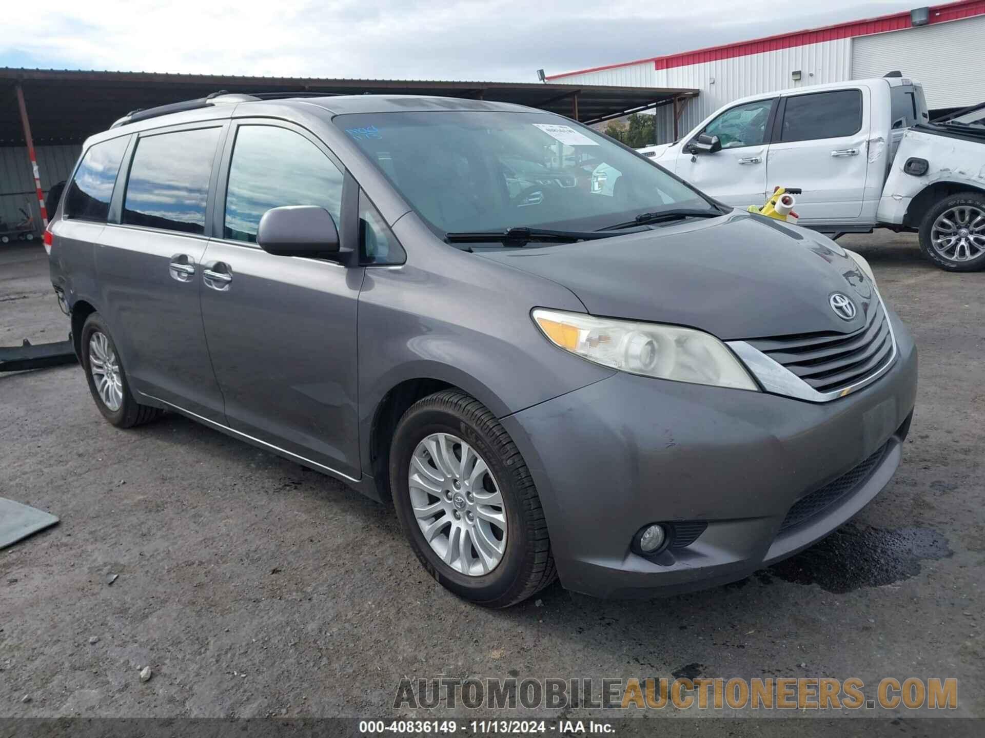 5TDYK3DCXBS161782 TOYOTA SIENNA 2011