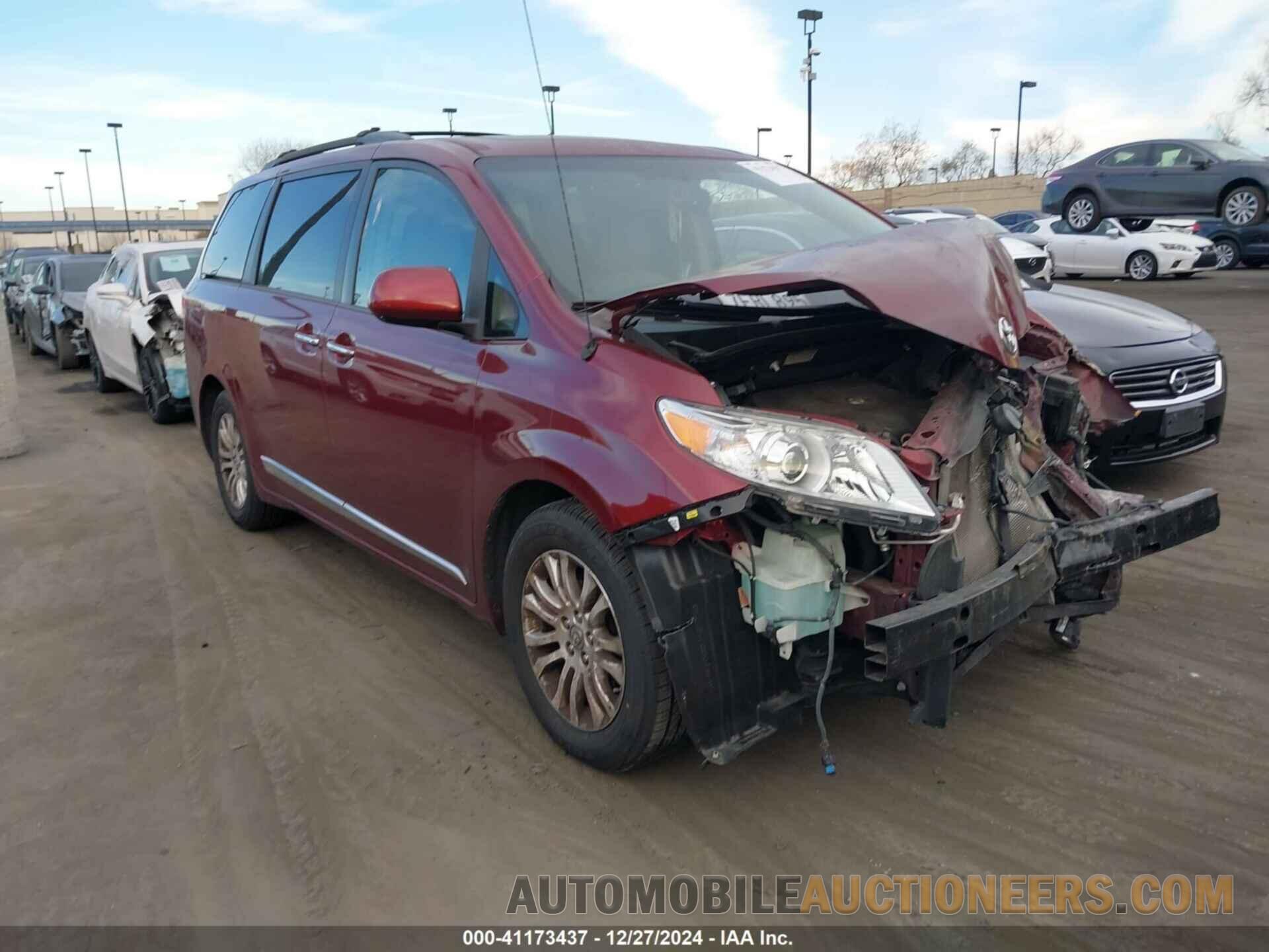 5TDYK3DCXES464727 TOYOTA SIENNA 2014