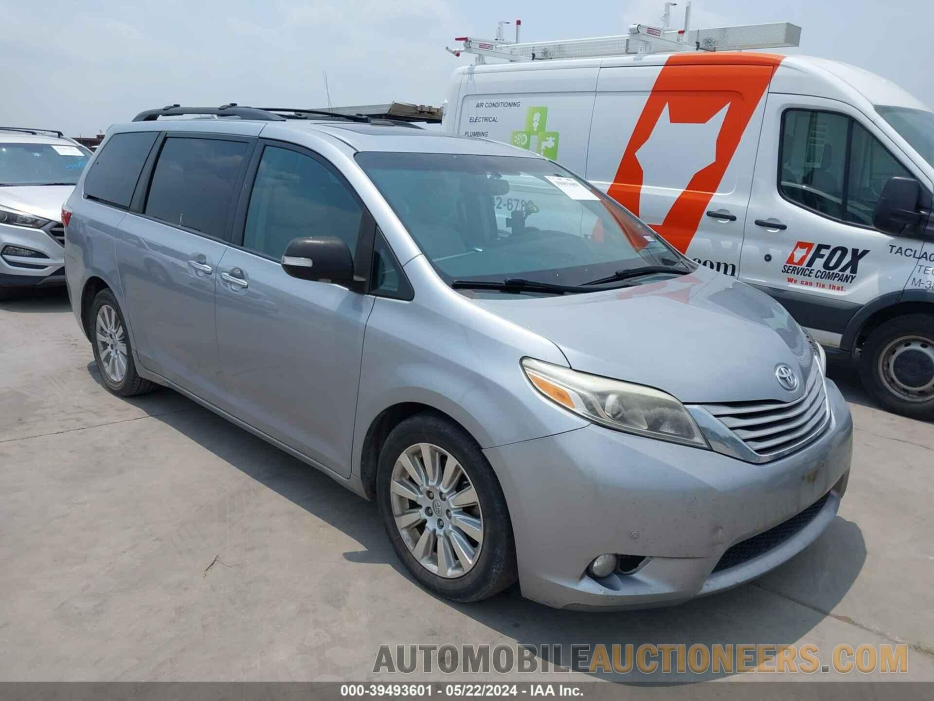 5TDYK3DCXFS544322 TOYOTA SIENNA 2015