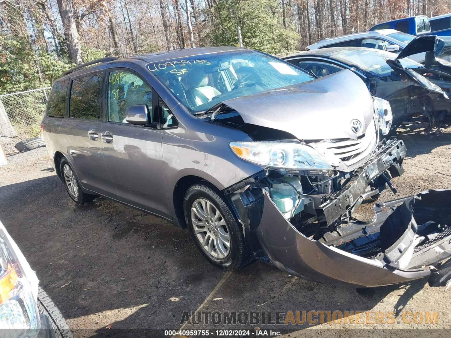 5TDYK3DCXFS556647 TOYOTA SIENNA 2015