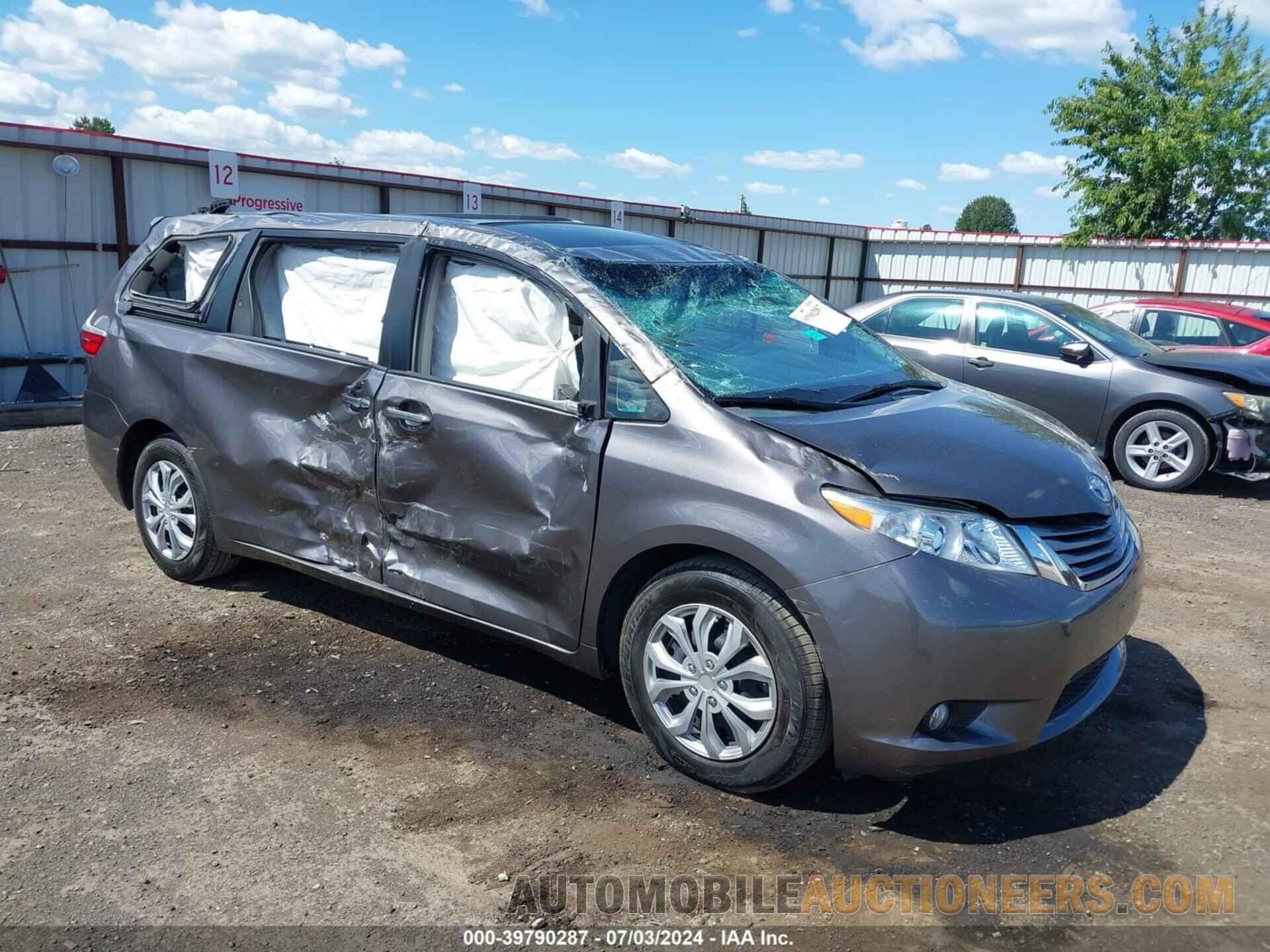 5TDYK3DCXFS574226 TOYOTA SIENNA 2015