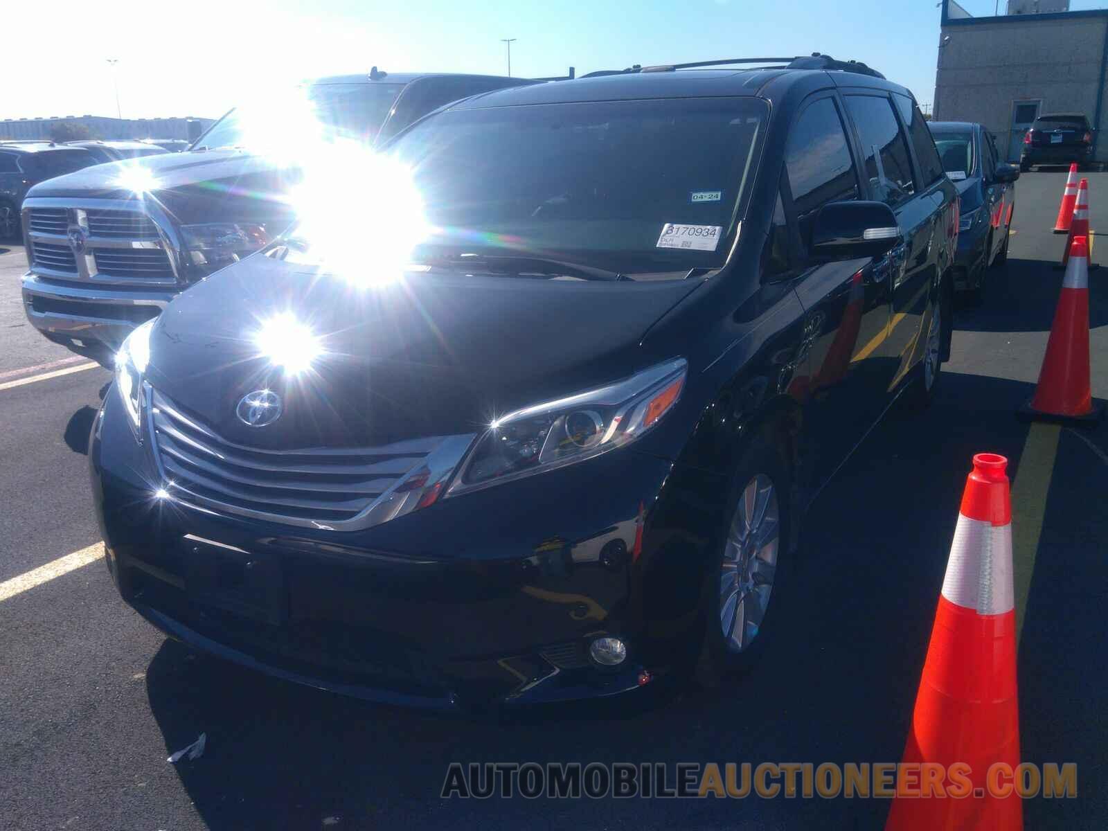 5TDYK3DCXFS575439 Toyota Sienna 2015