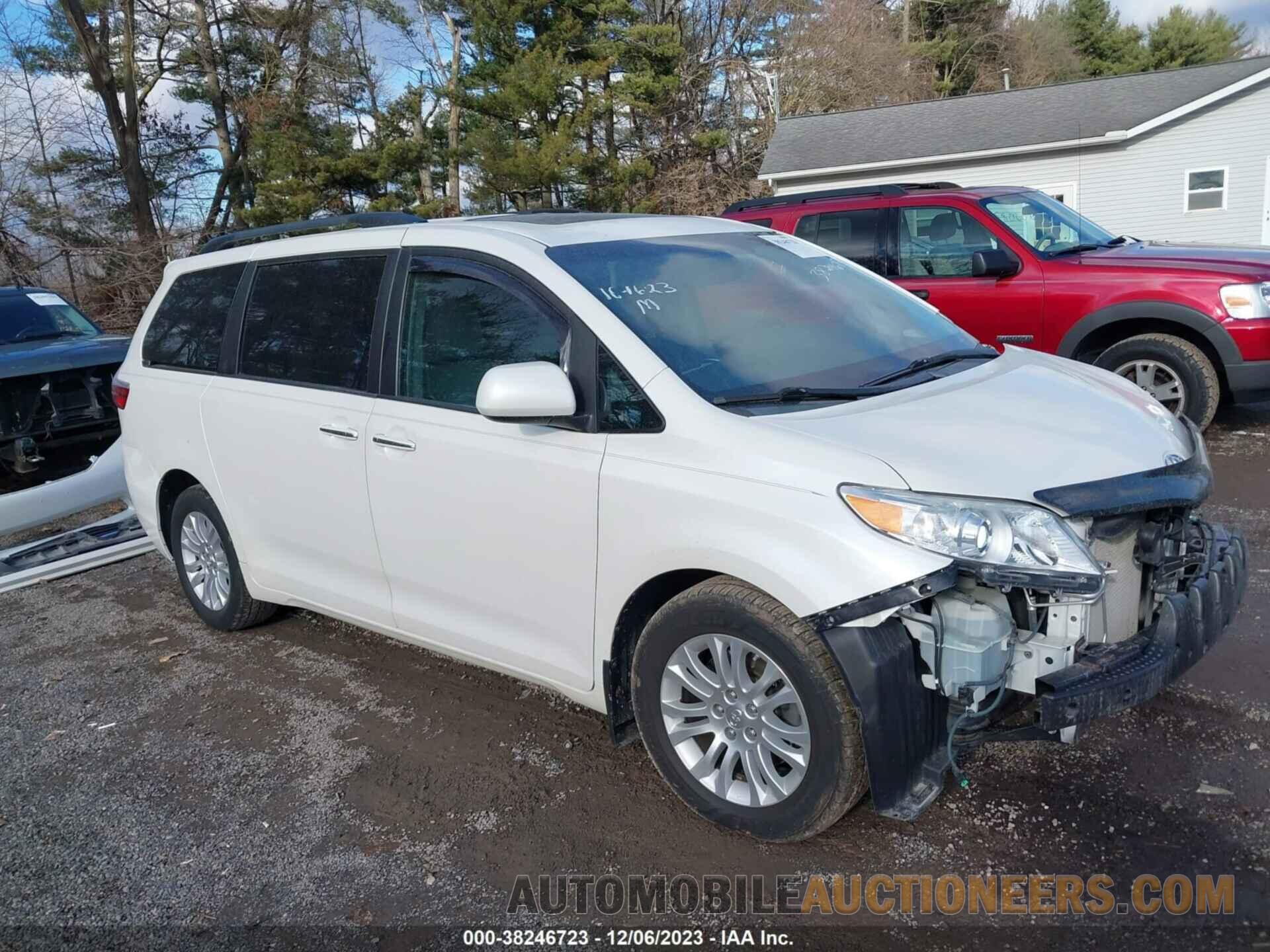 5TDYK3DCXFS593567 TOYOTA SIENNA 2015