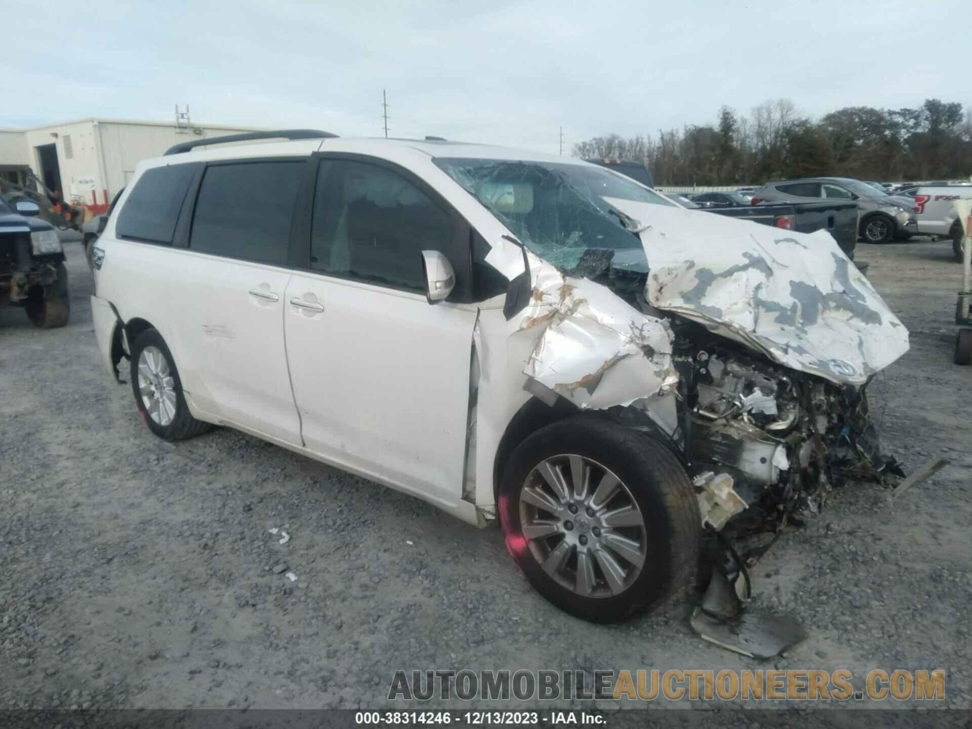 5TDYK3DCXFS605460 TOYOTA SIENNA 2015