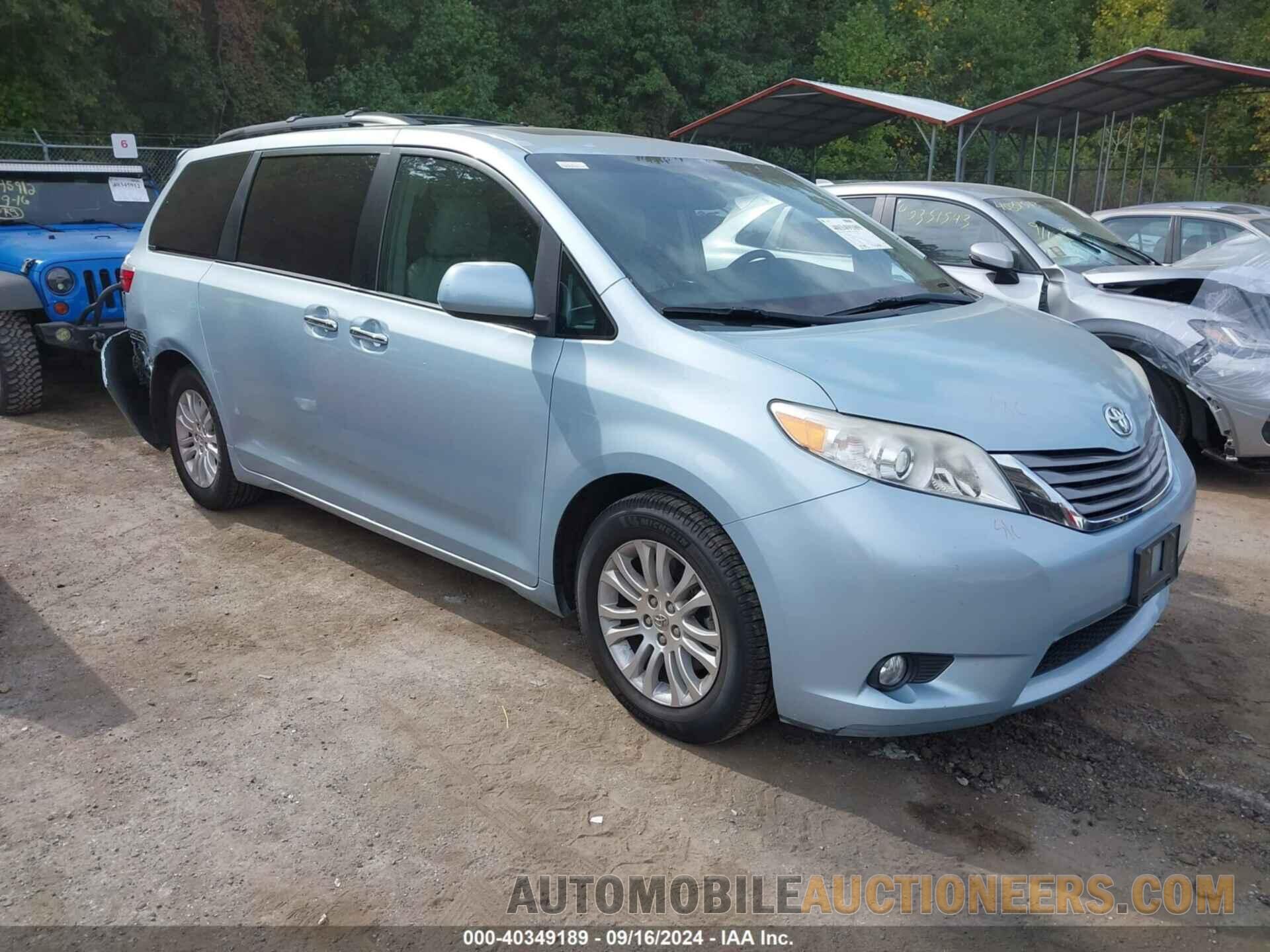 5TDYK3DCXFS606821 TOYOTA SIENNA 2015