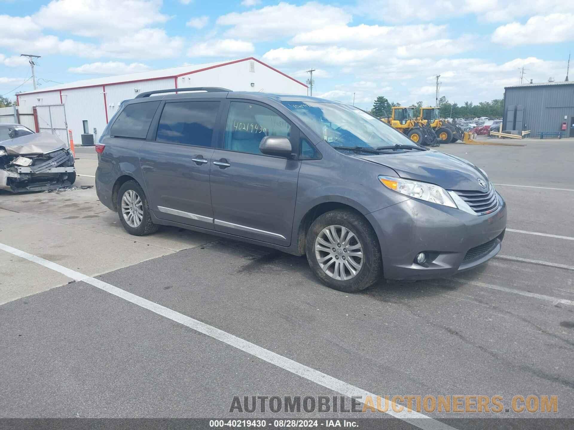 5TDYK3DCXFS619391 TOYOTA SIENNA 2015