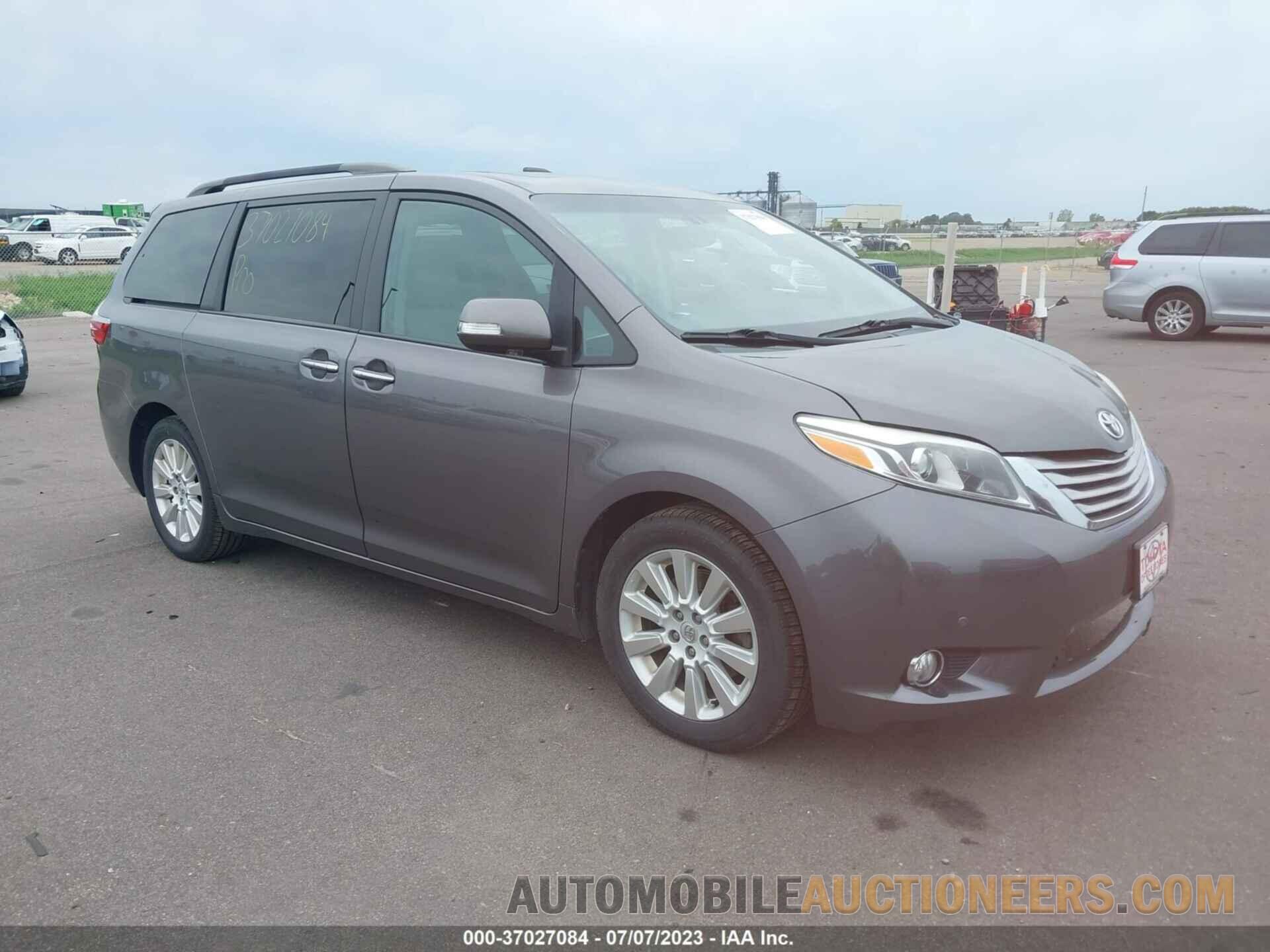 5TDYK3DCXFS635364 TOYOTA SIENNA 2015