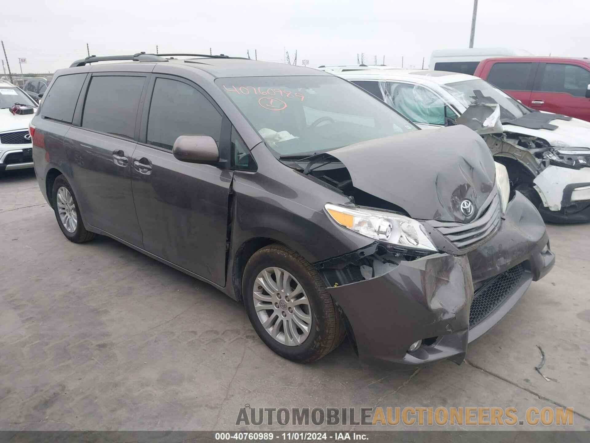 5TDYK3DCXFS636479 TOYOTA SIENNA 2015