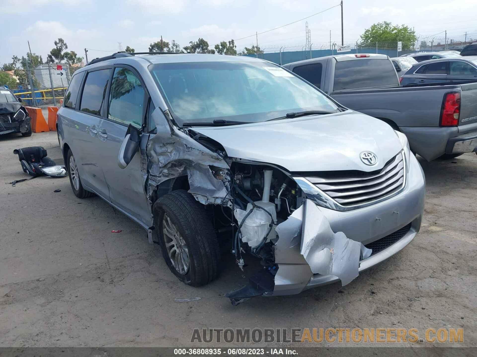 5TDYK3DCXFS660278 TOYOTA SIENNA 2015