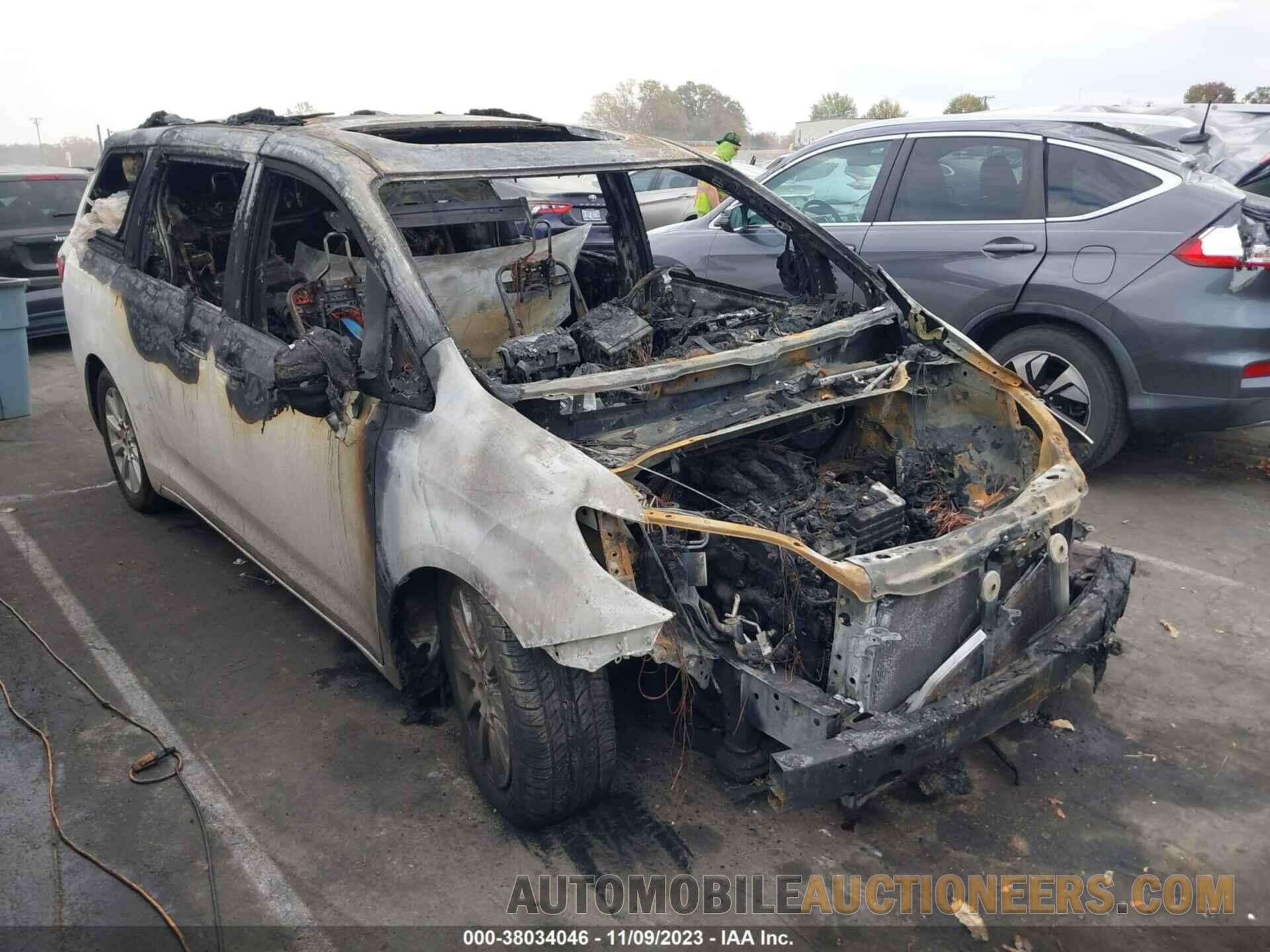 5TDYK3DCXFS660734 TOYOTA SIENNA 2015