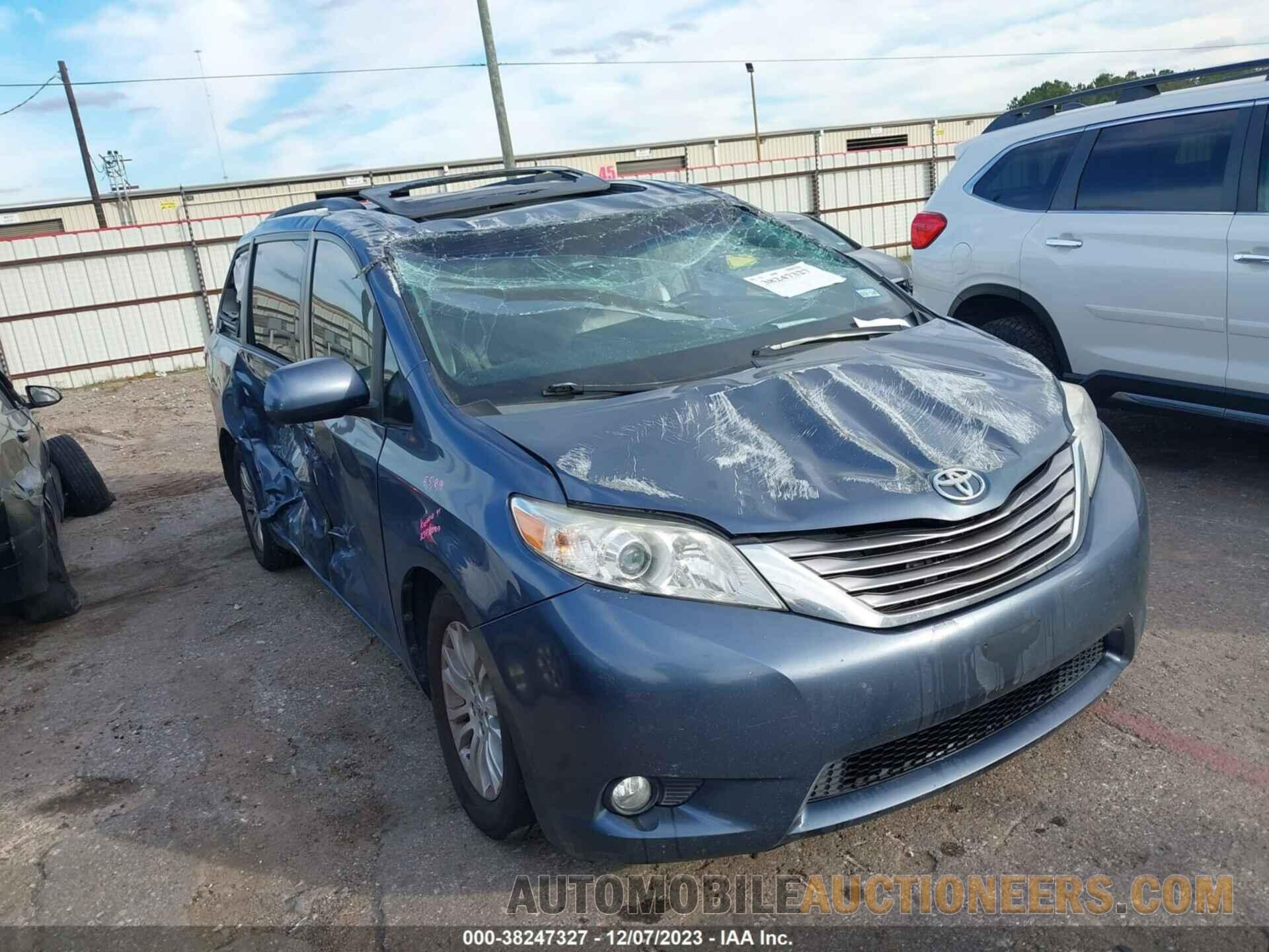 5TDYK3DCXGS692651 TOYOTA SIENNA 2016